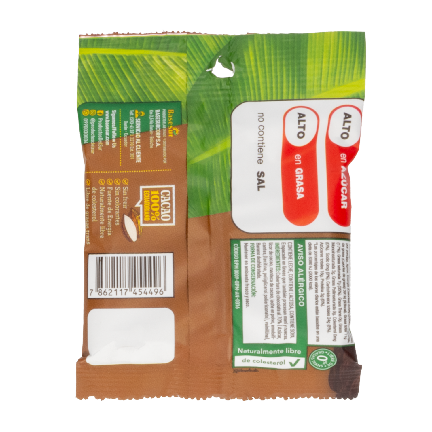 Chocobanano Sticks DEL SUR 40 G