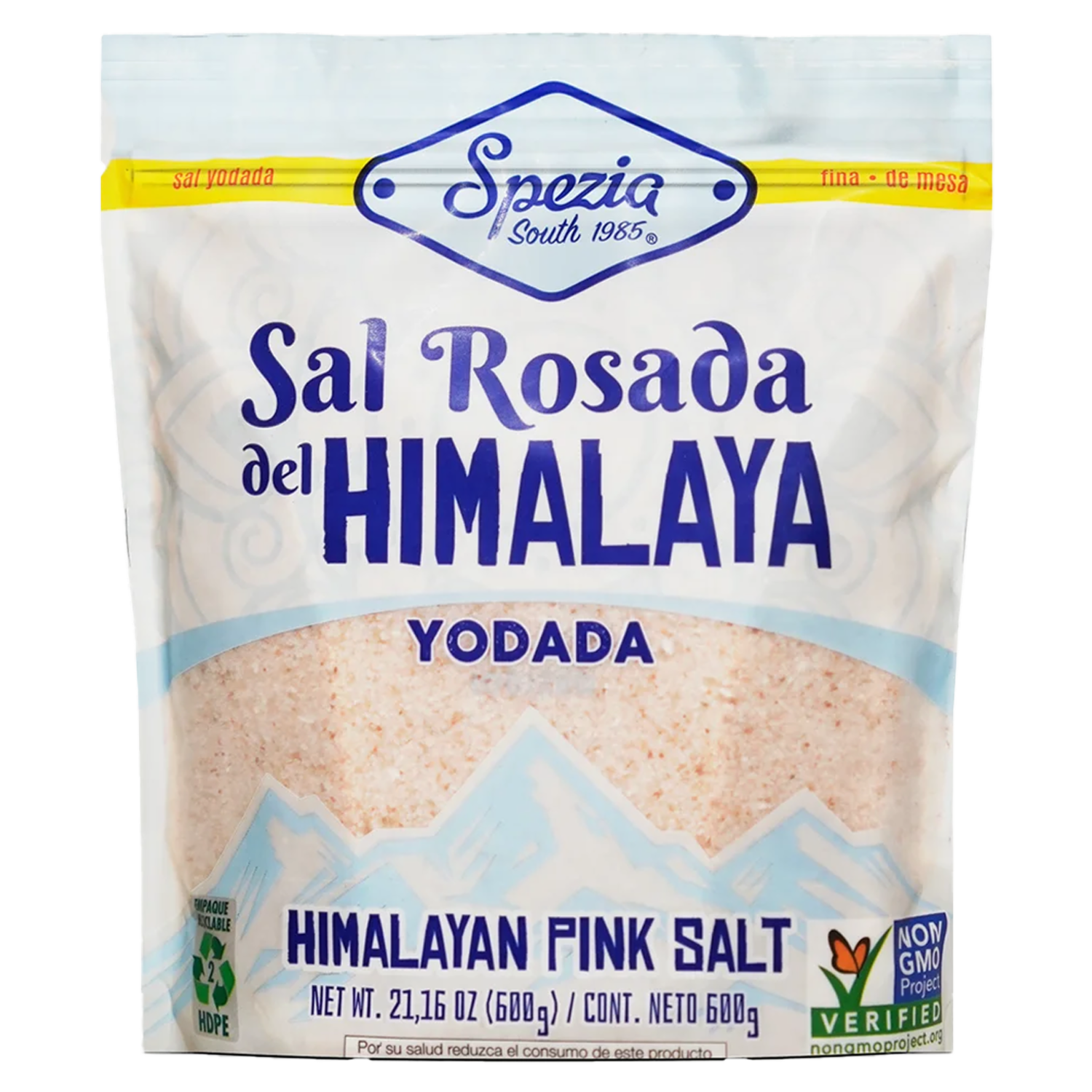 Sal Rosada Del Himalaya Yodada SPEZIA 600 G