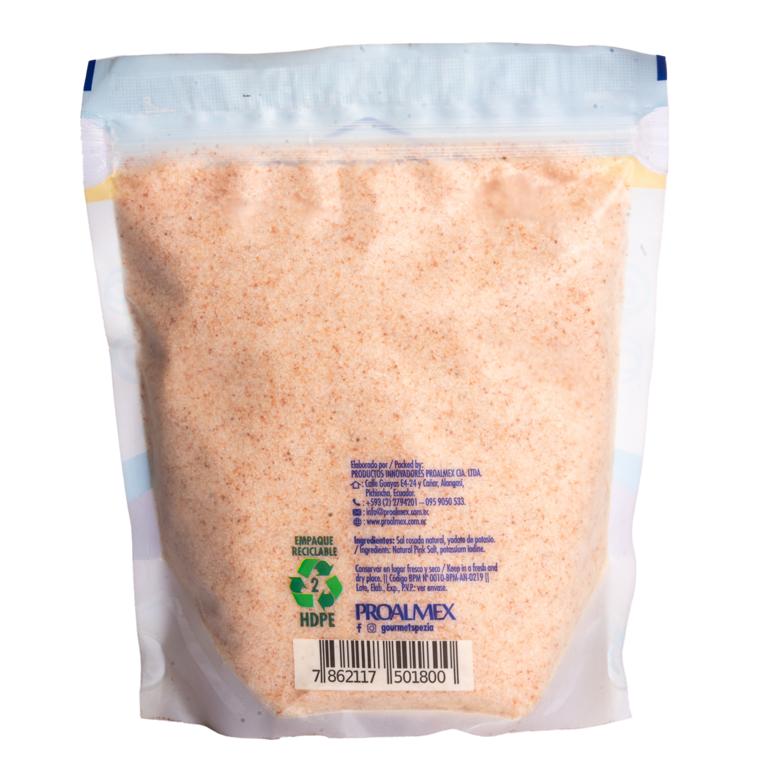 Sal Rosada Del Himalaya Yodada SPEZIA 600 G