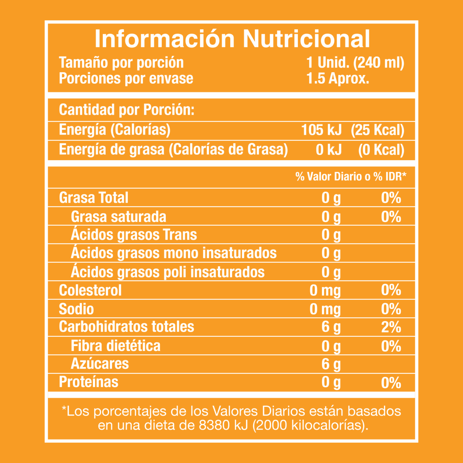 Té Frio Negro Con Sabor A Mandarina THIRSTEA Lata 355 Ml