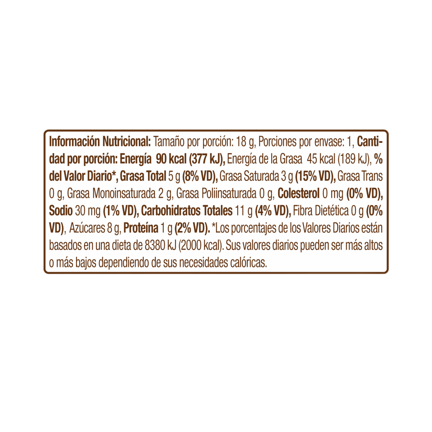 Chocolate Blanco Con Maní Y Galleta MANICHO 18 G
