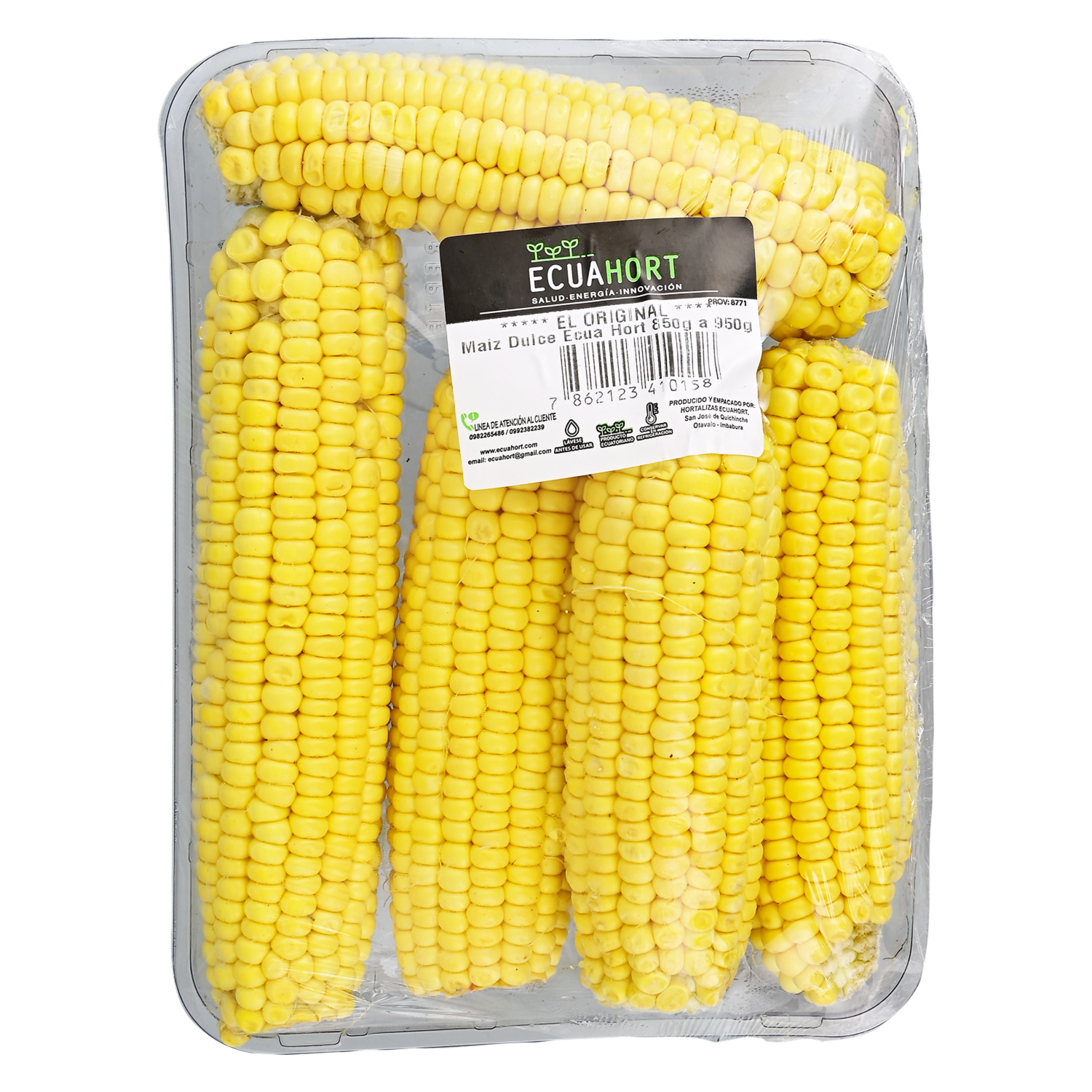 Maíz Dulce ECUAHORT 850g