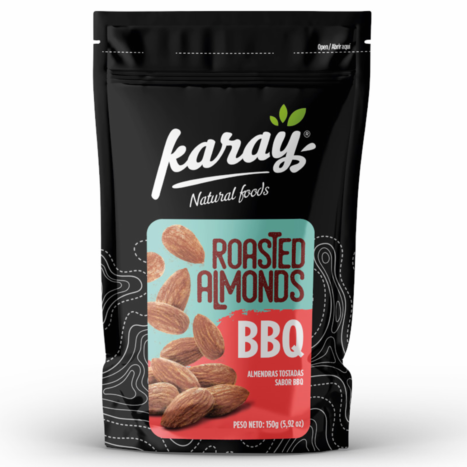 Almendras Sabor A Bbq KARAY 150 G