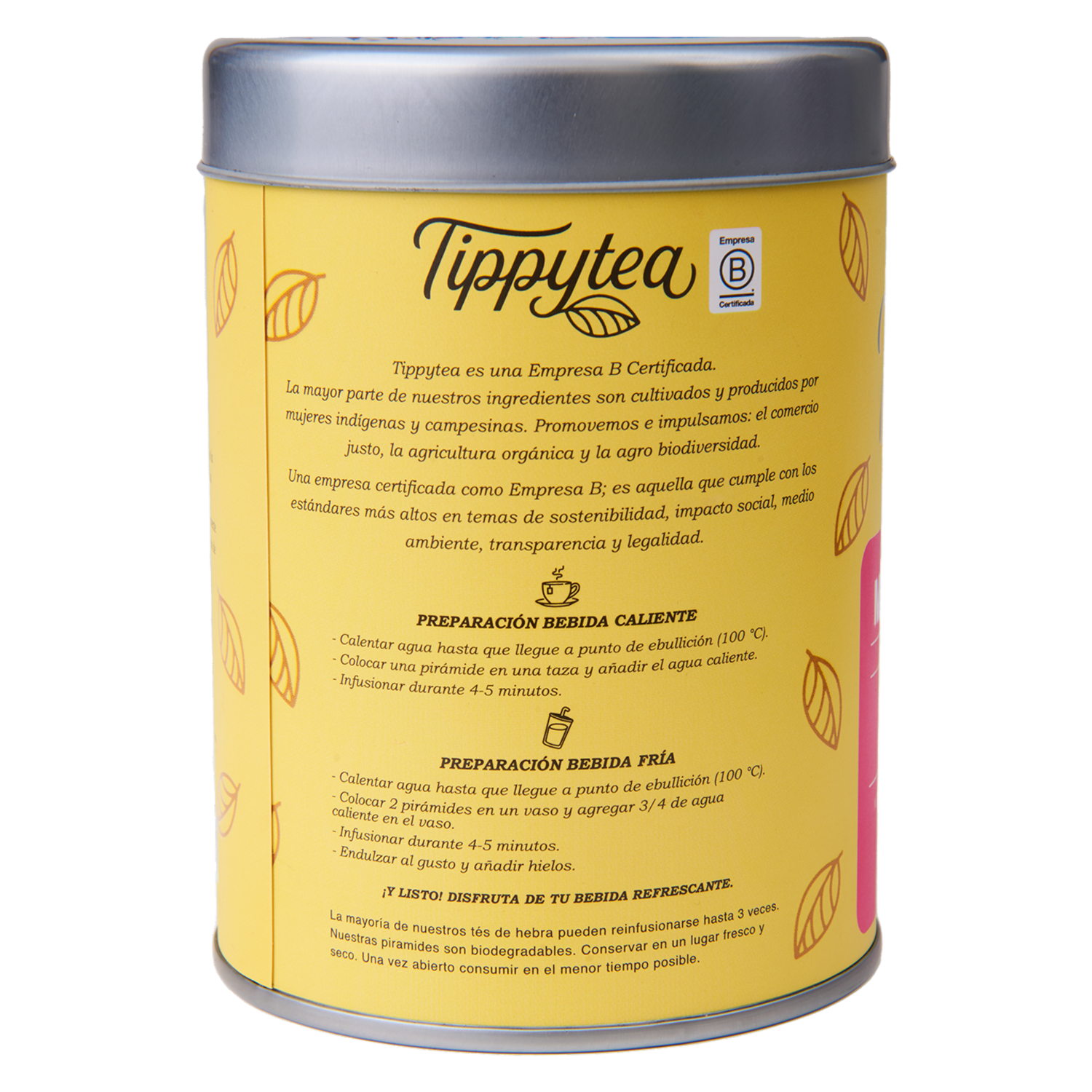 Infusión Jamaica Menta Y Frutas Deshidratadas TIPPYTEA 30 G