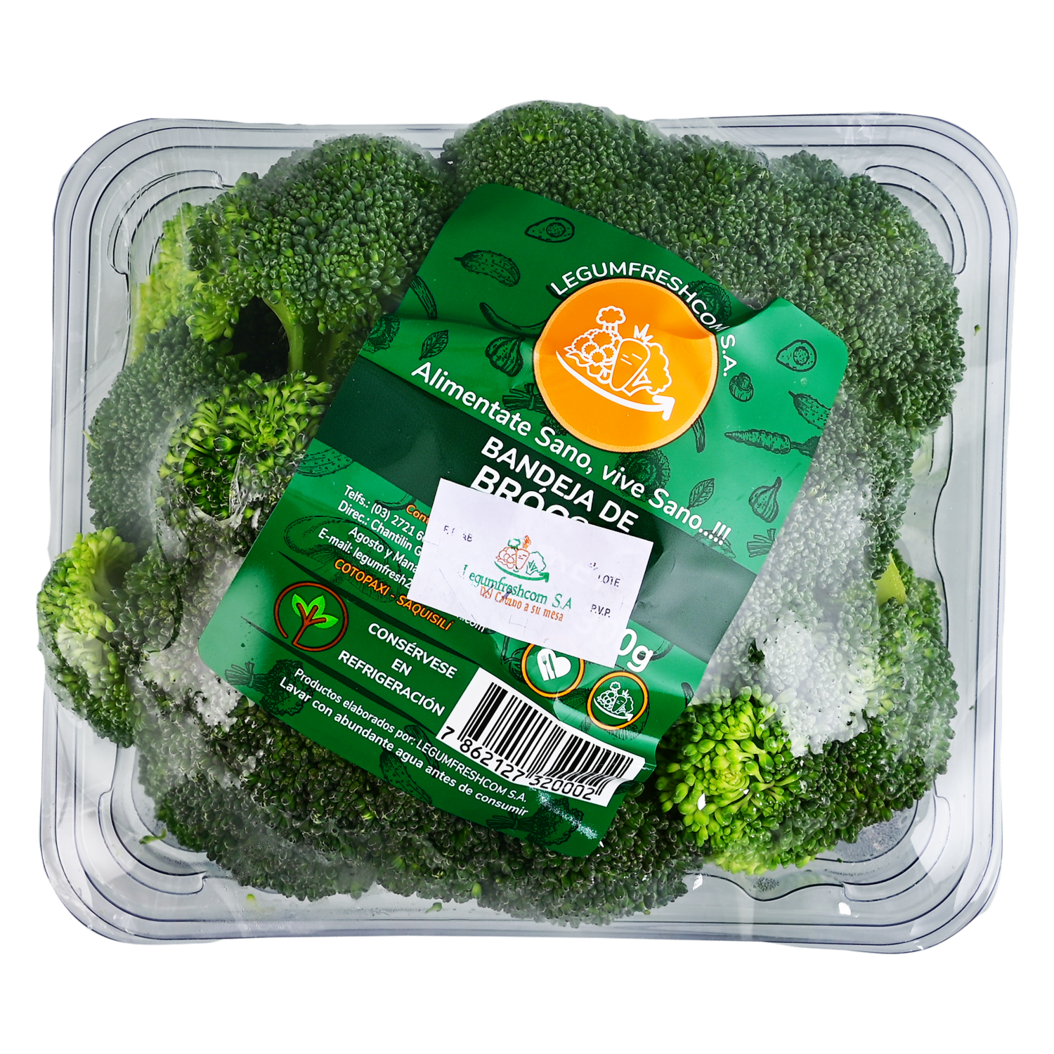Brócoli En Flores Bandeja LEGUMFRESHCOM 300 g