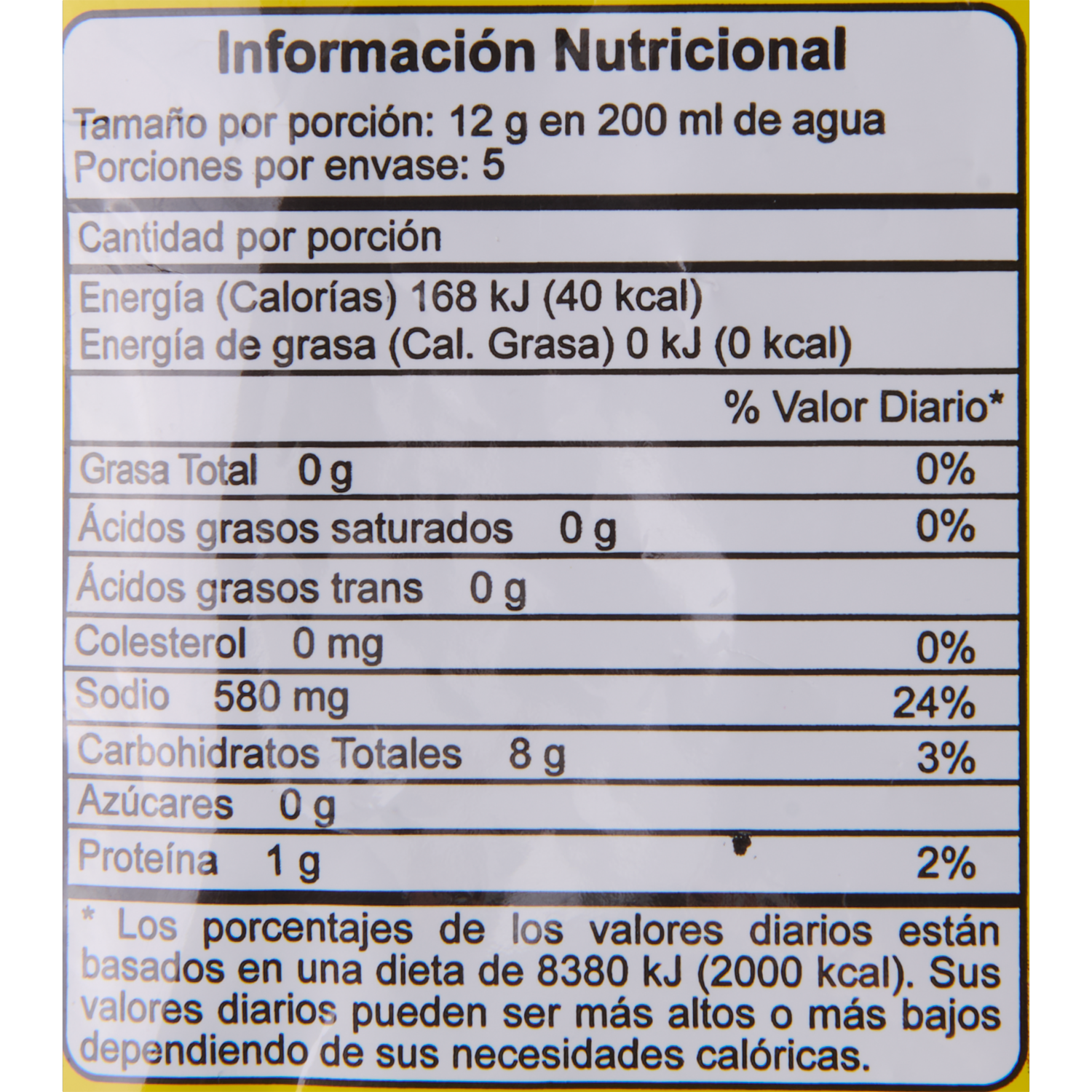 Sopa Instantánea Arroz Y Pollo CONDIMENSA 60 G