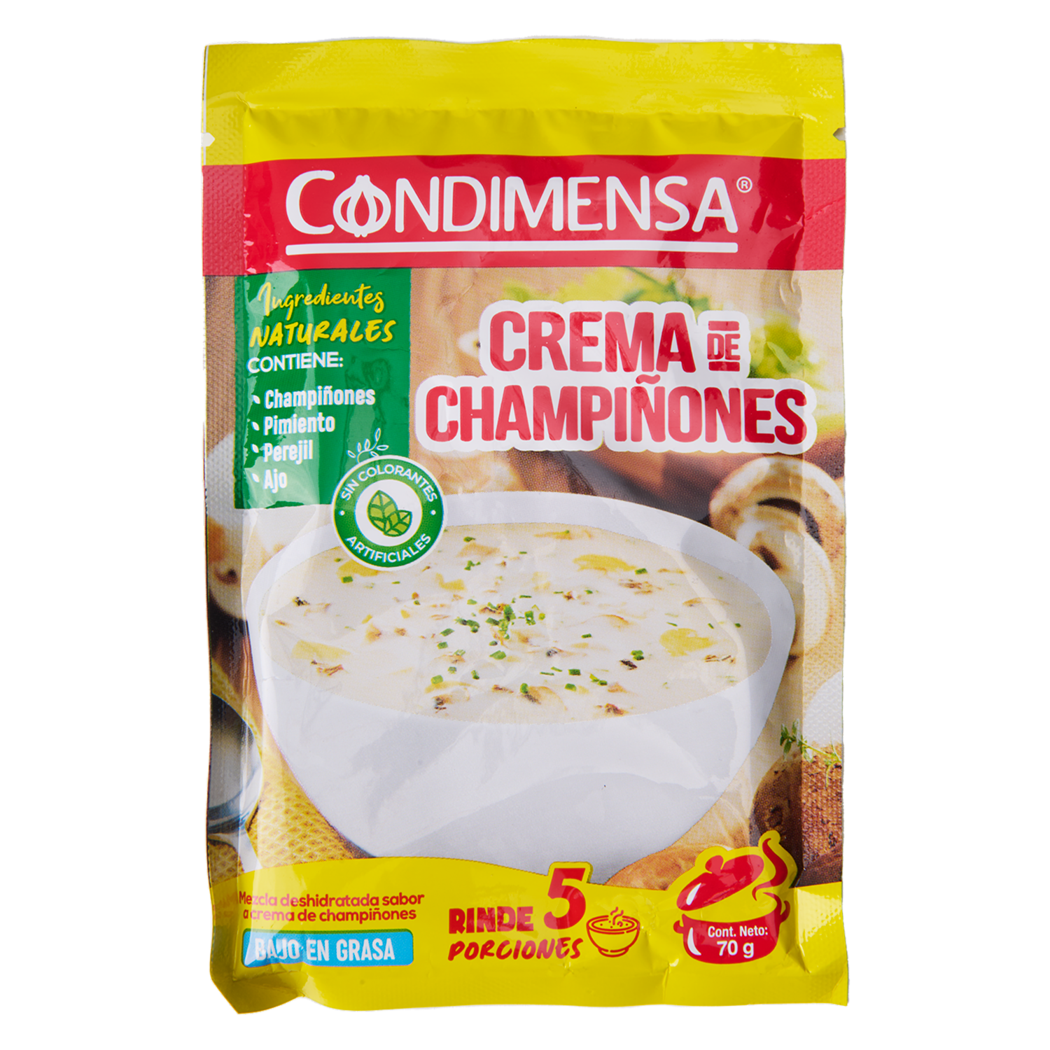 Crema Instantánea De Champiñones CONDIMENSA 70 G