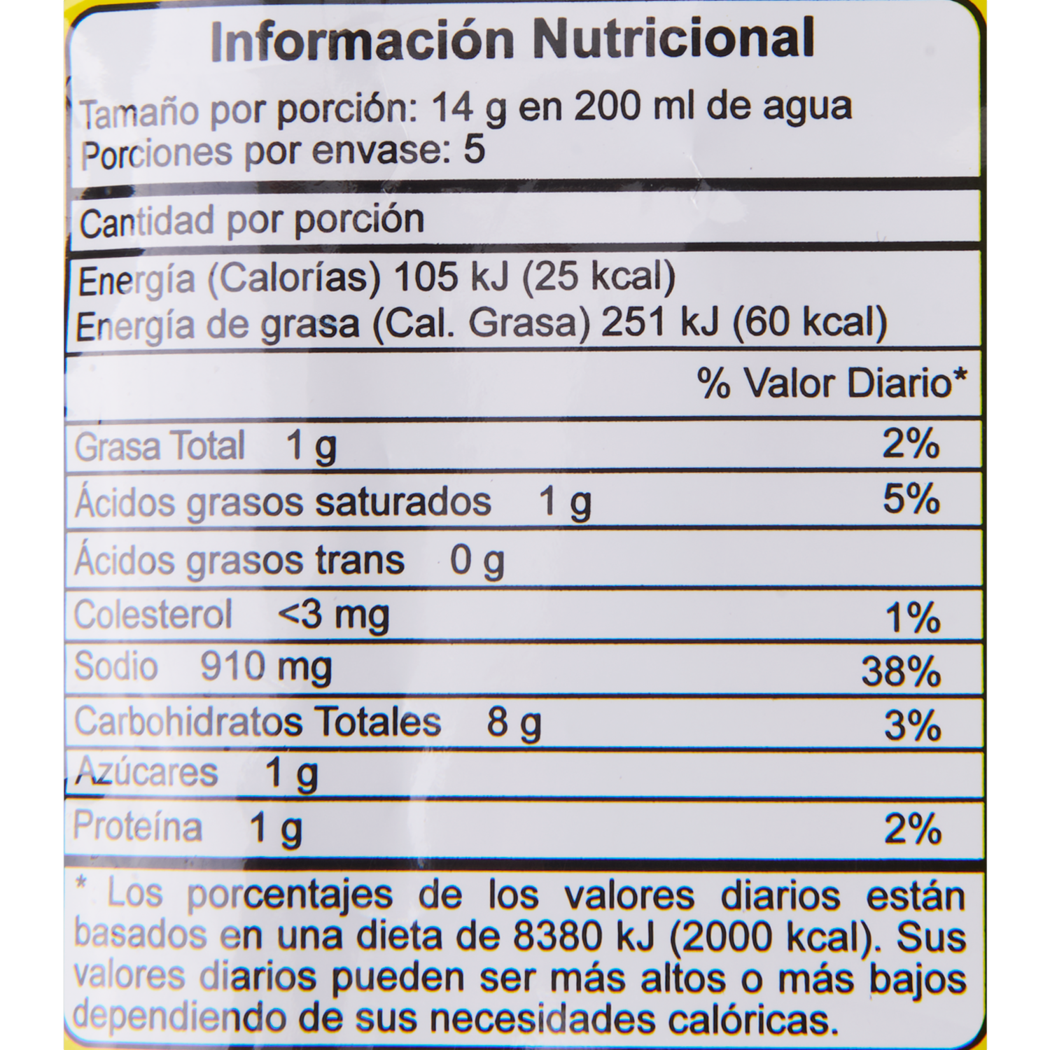 Crema Instantánea De Choclo CONDIMENSA 70 G
