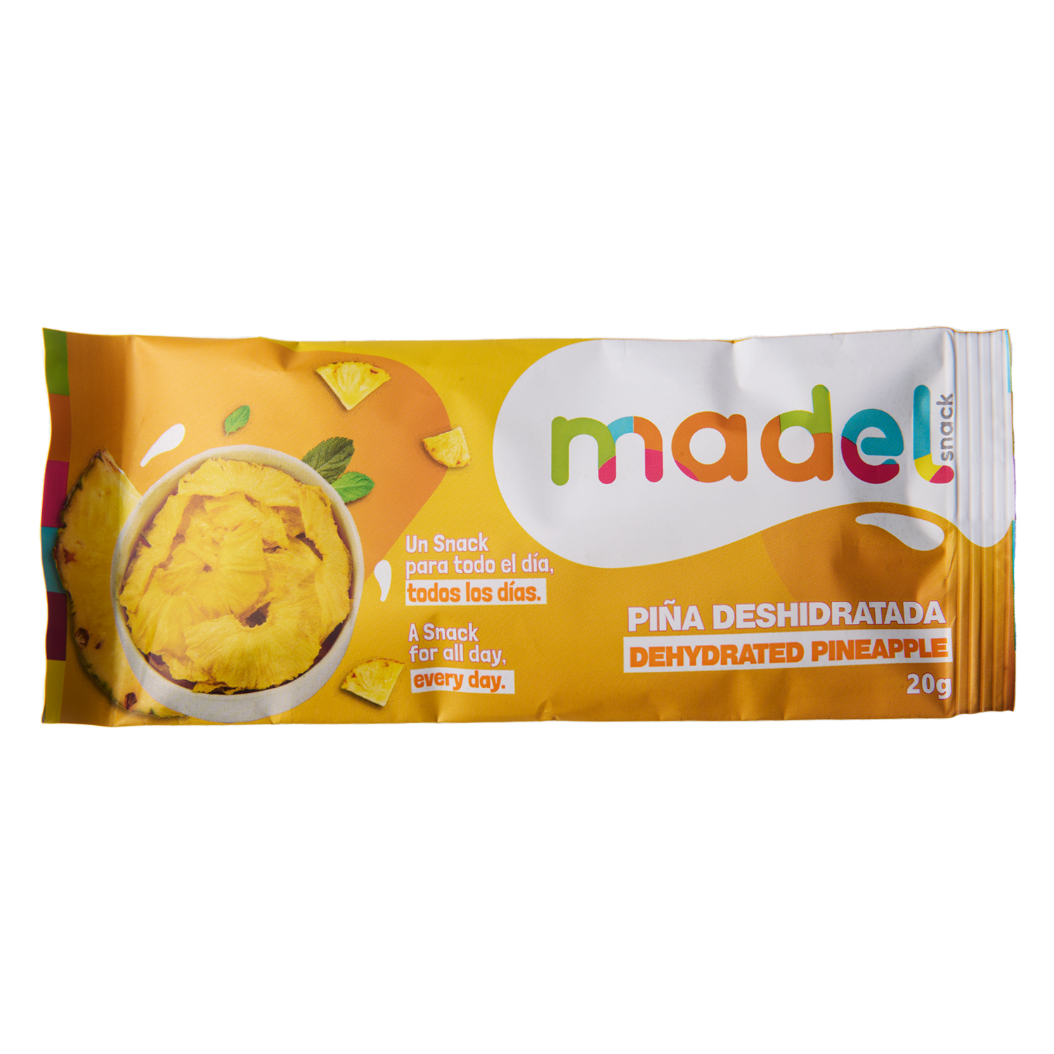 Piña Deshidratada MADELSNACK 20 G