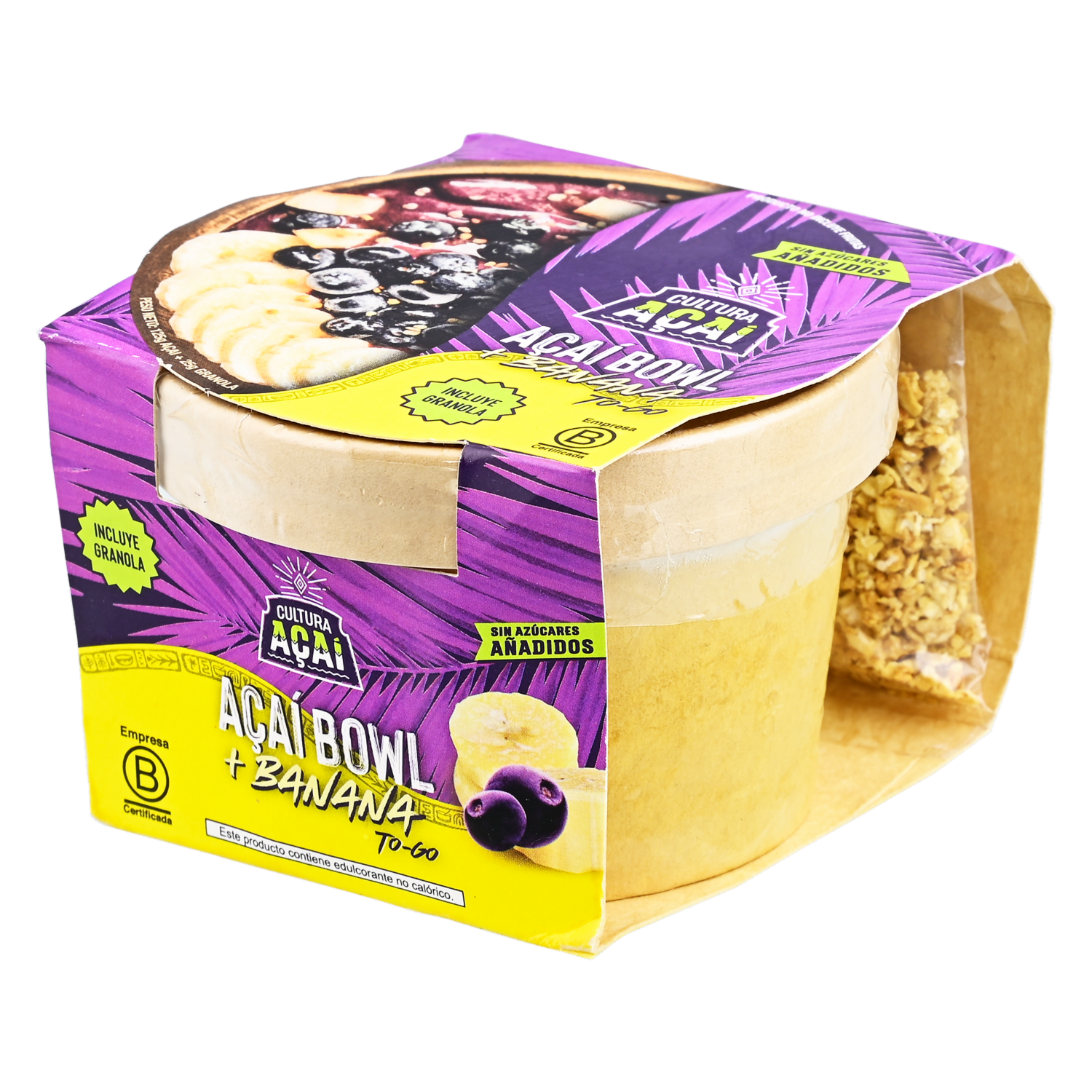 Açaí Bowl Togo De Banana Y Granola CULTURA AÇAÍ 150 G