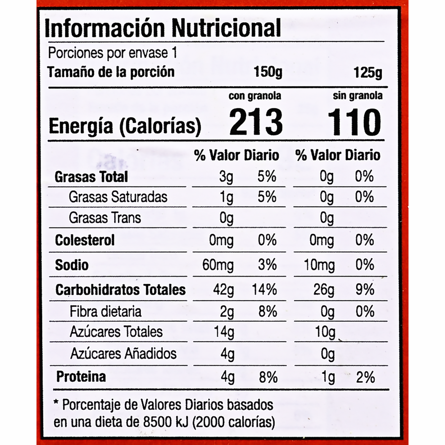 Açaí Bowl Togo De Frutos Rojos, Banana Y Granola CULTURA AÇAÍ 150 G