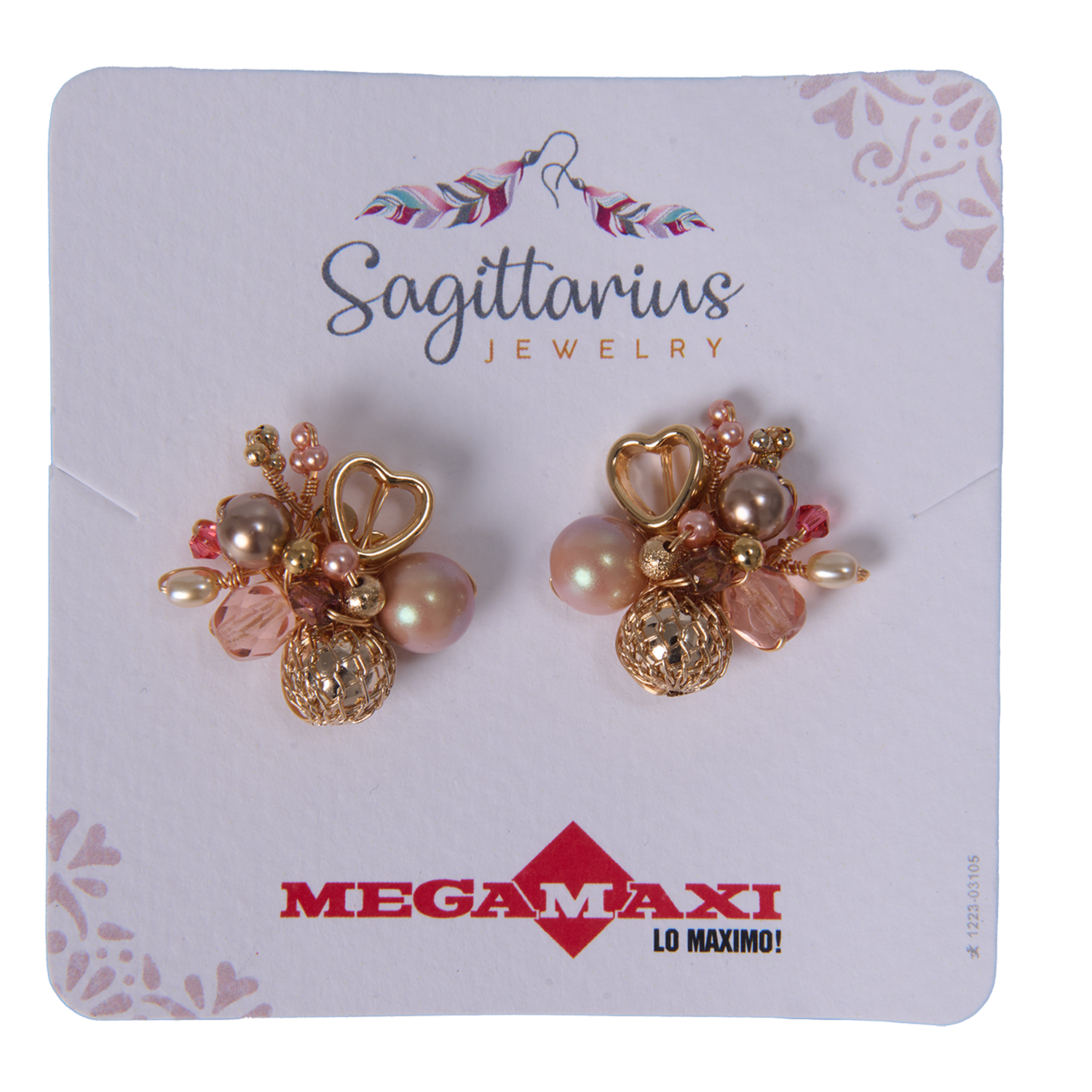 Aretes Para Dama Diseño Soraya SAGITTARIUS JEWERLY 1 Par