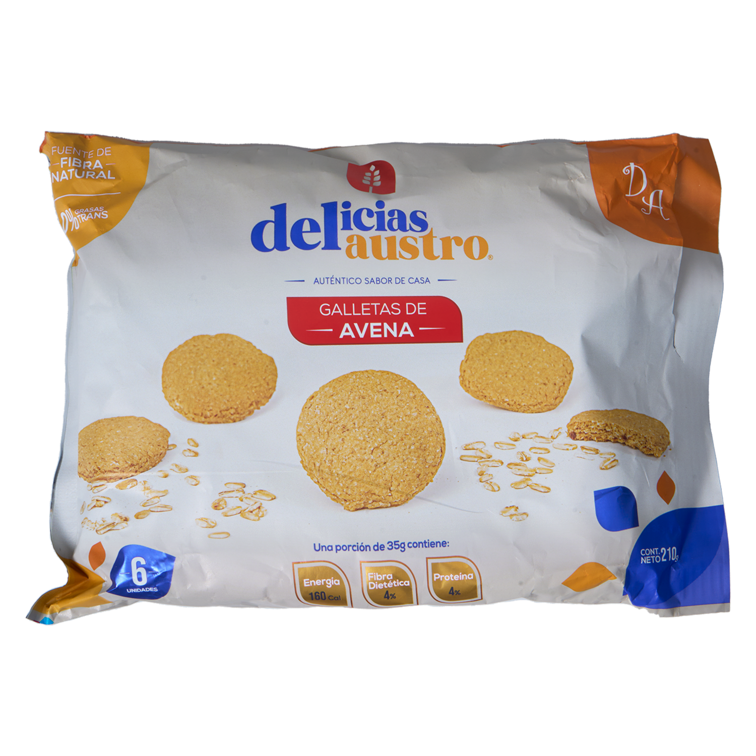 Galleta De Avena DELICIAS 210 G