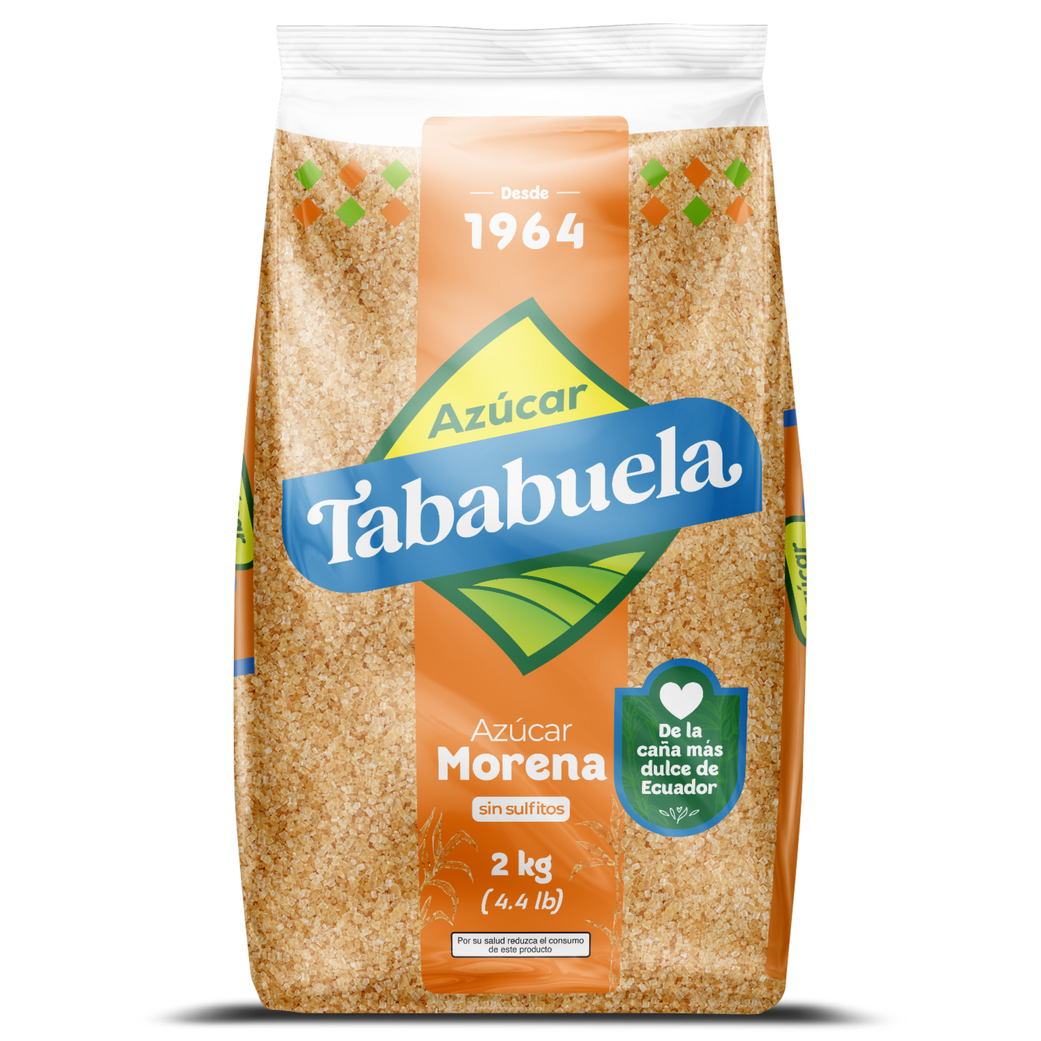 Azúcar Morena Granulada De Mesa TABABUELA Funda  2 Kg