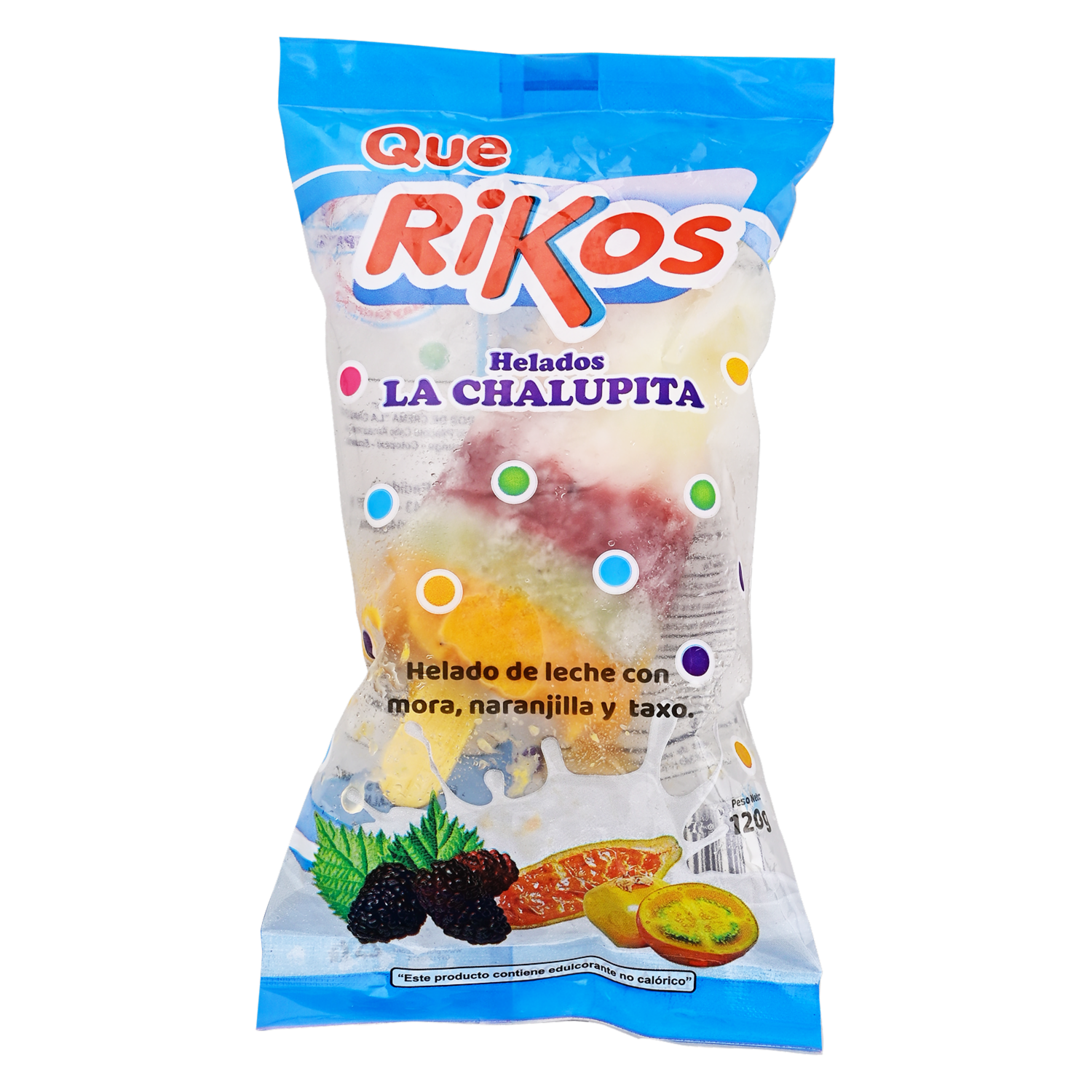 Helados La Chapulita QUE RIKOS 120 G