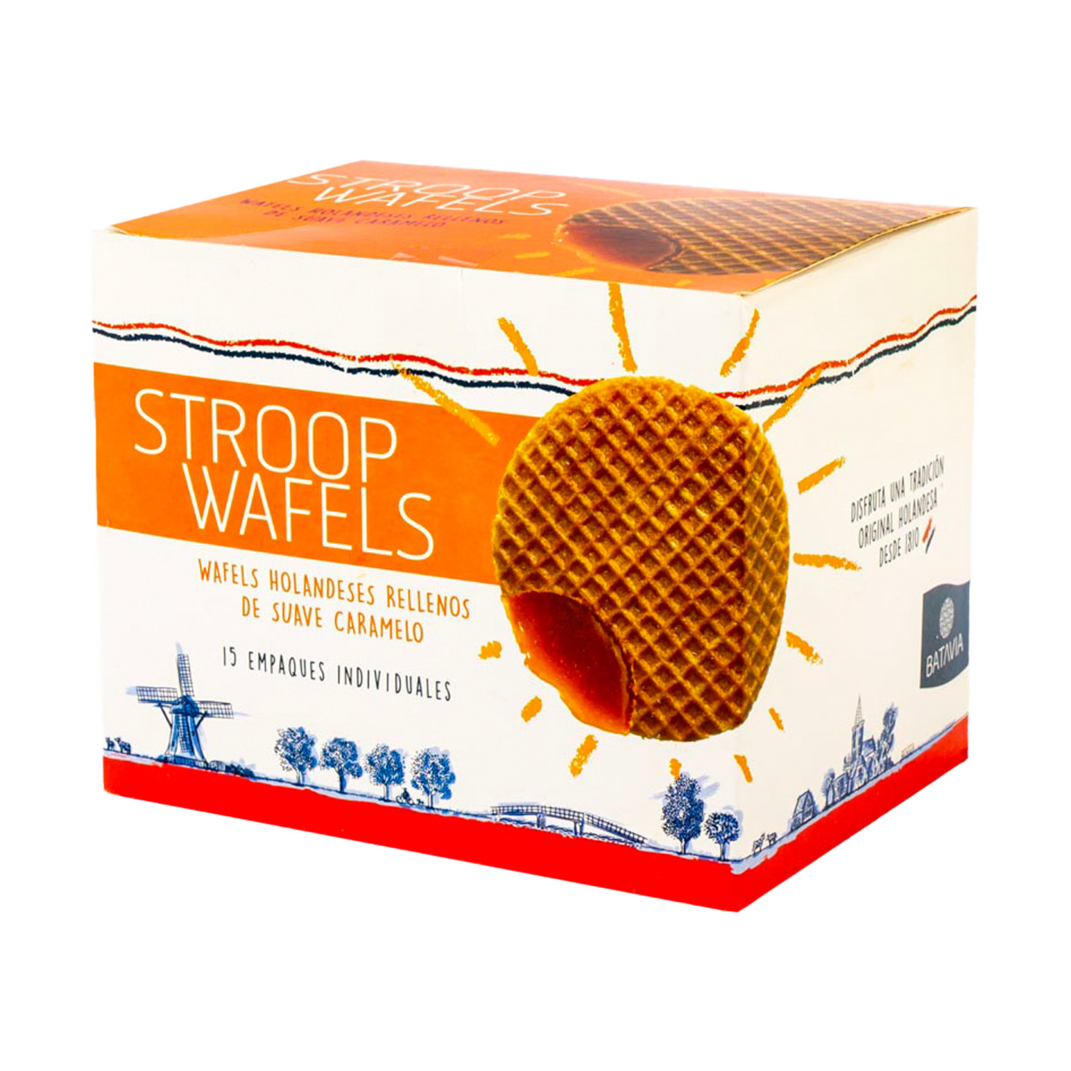 Wafels Rellenos De Caramelo STROOPWAFELS 525 G