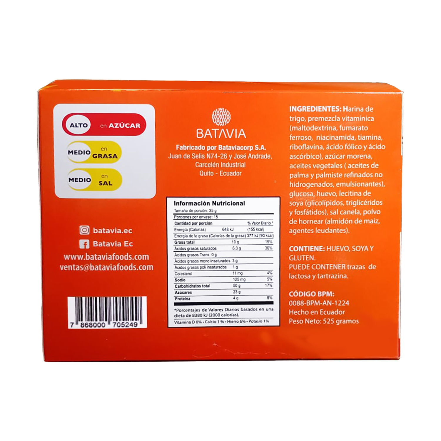 Wafels Rellenos De Caramelo STROOPWAFELS 525 G
