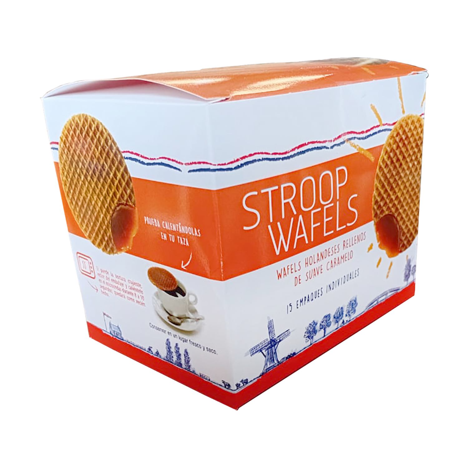Wafels Rellenos De Caramelo STROOPWAFELS 525 G