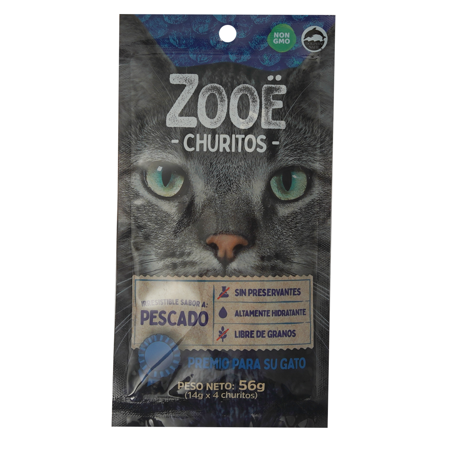 Snack Para Perros Churitos Sabor A Pescado ZOOE 56 G