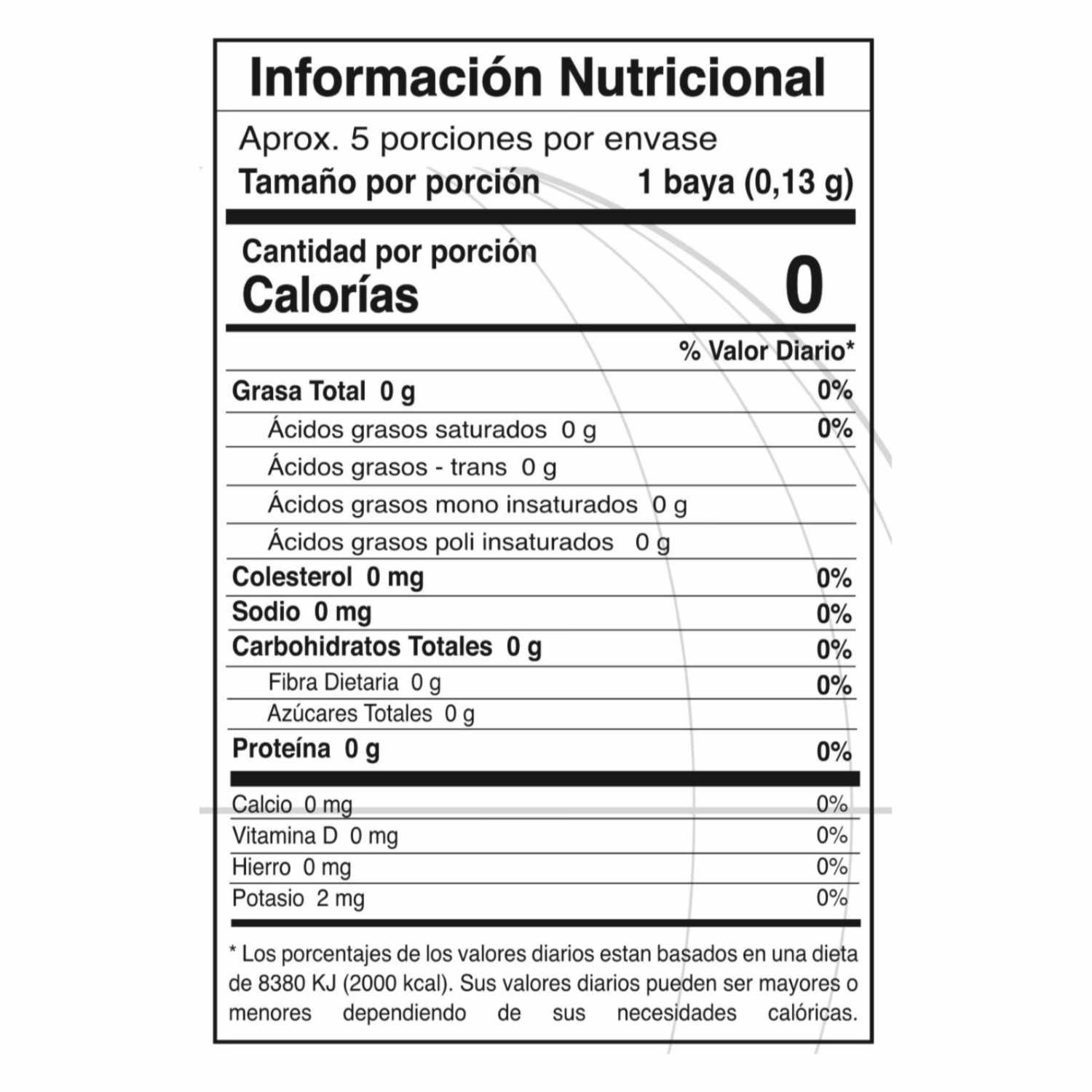 Fruta Milagrosa Liofilizada ZAFRÚ 2 G