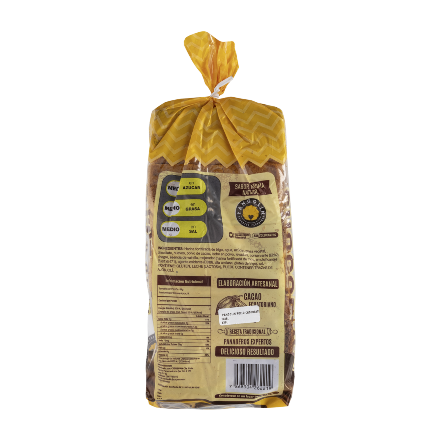 Rollo De Chocolate PANGOLÍN Funda