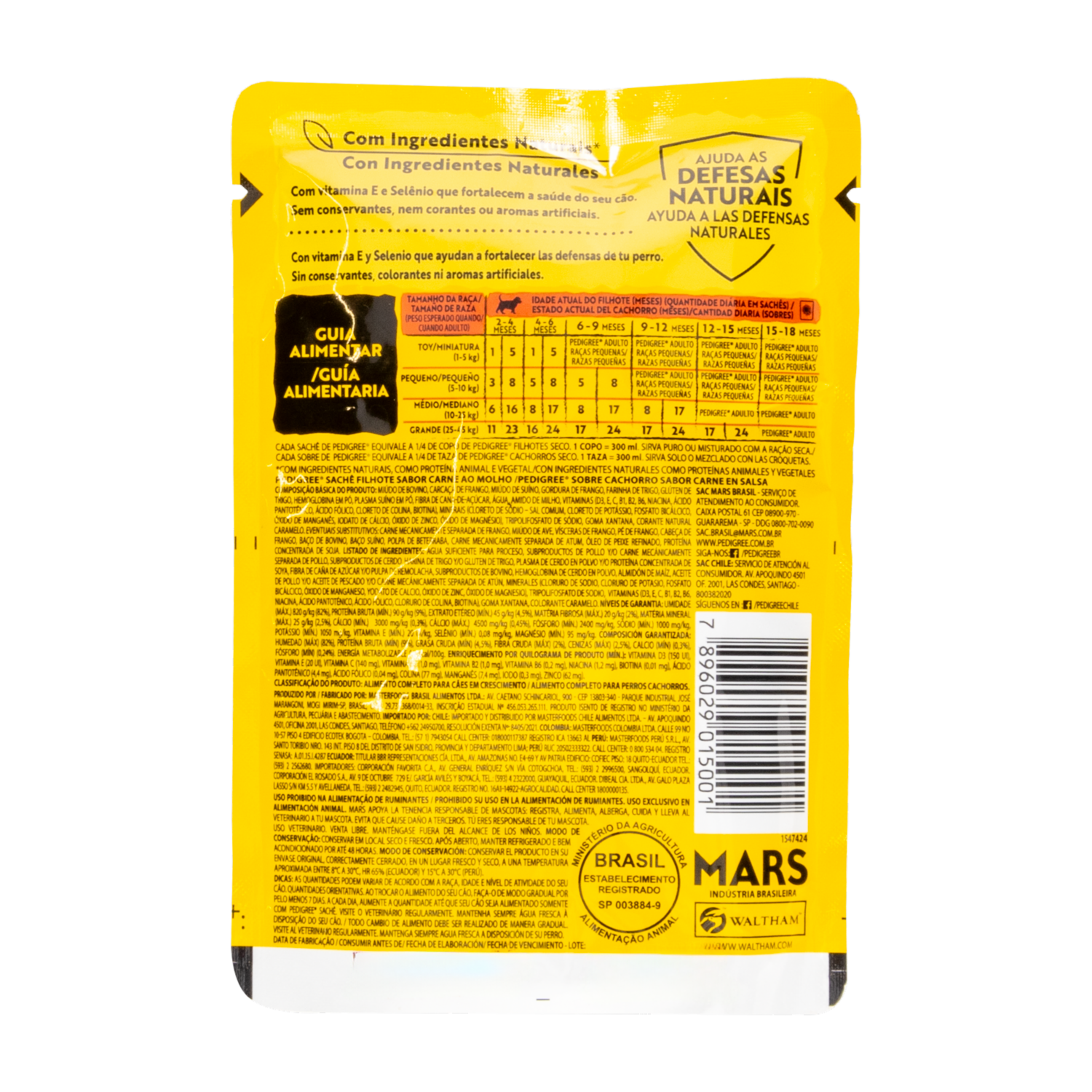 Alimento Húmedo Para Perros Húmedo PEDIGREE 100 G