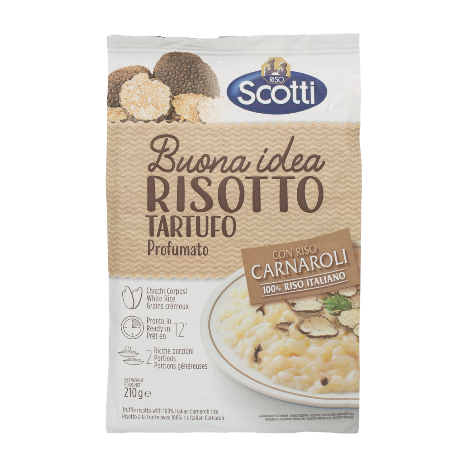 Risoto Con Trufas RISO SCOTTI 210 g