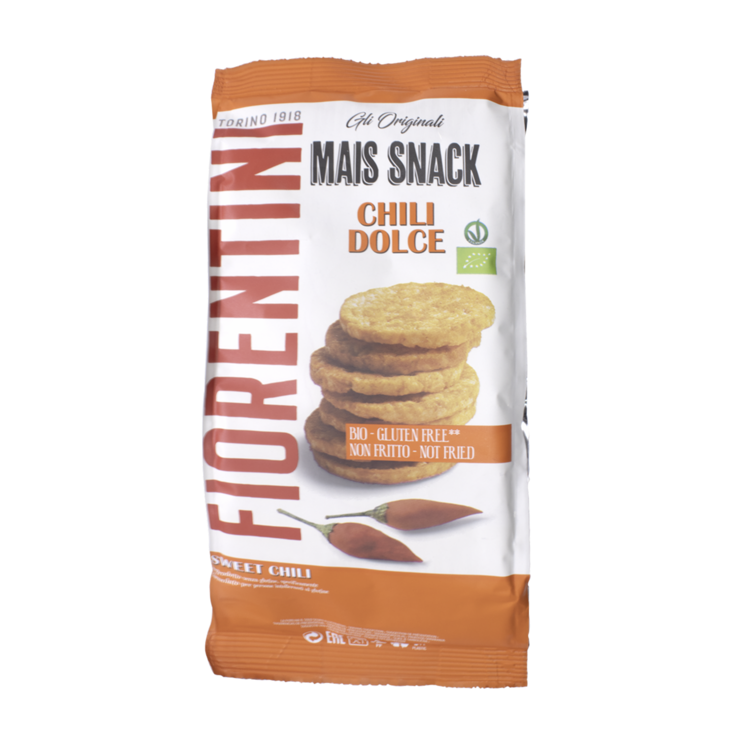 Galleta De Maíz Con Pimiento Dulce FIORENTINI 50 G