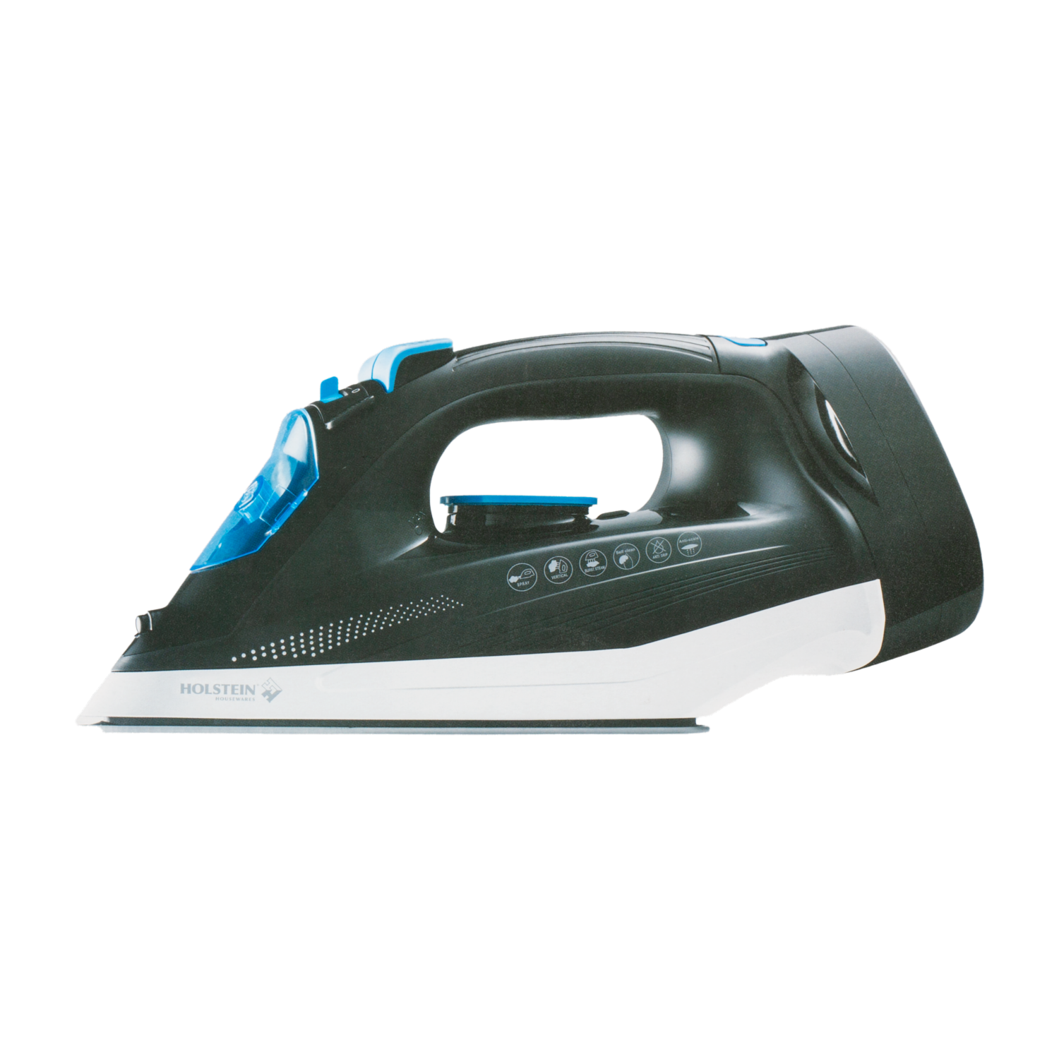 Plancha A Vapor Con Suela Antiadherente HOLSTEIN HH-09235004G