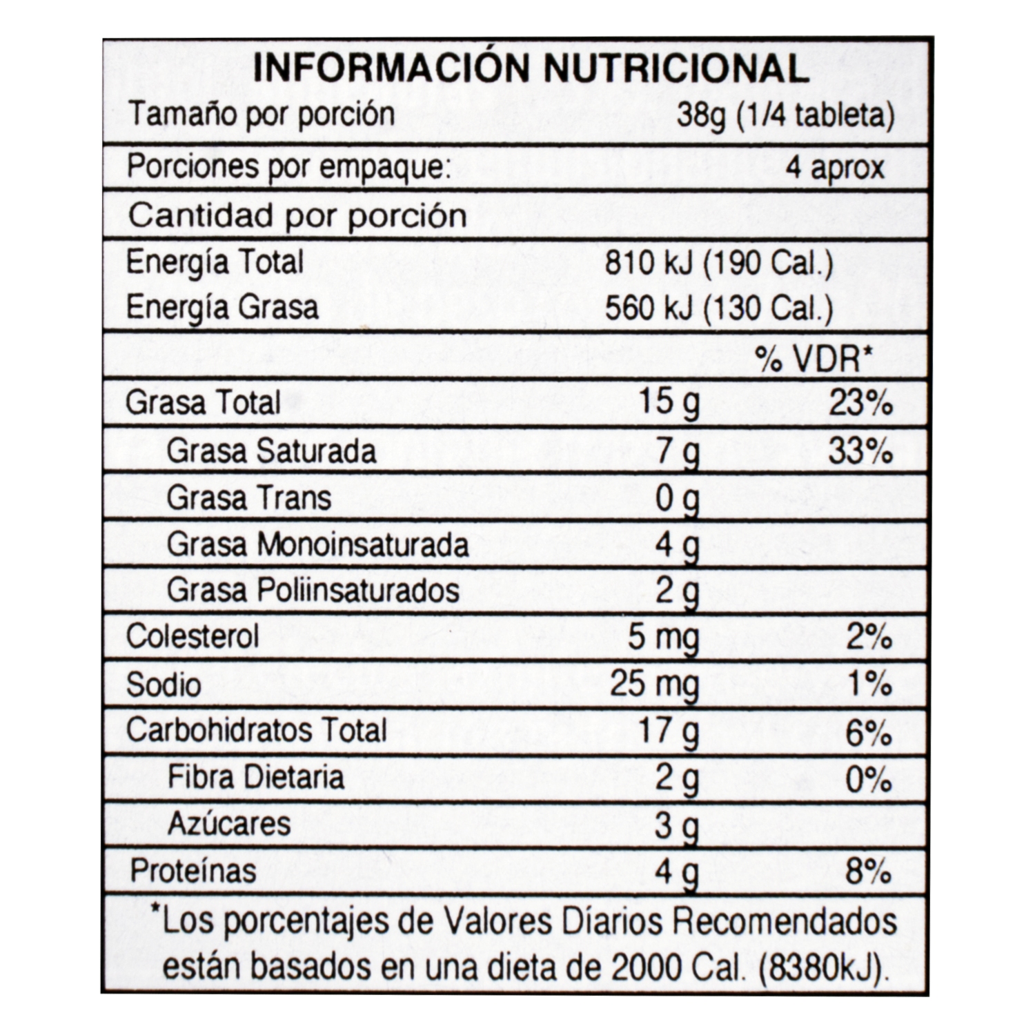 Chocolate Con Leche Y Almendra VALOR 150 G