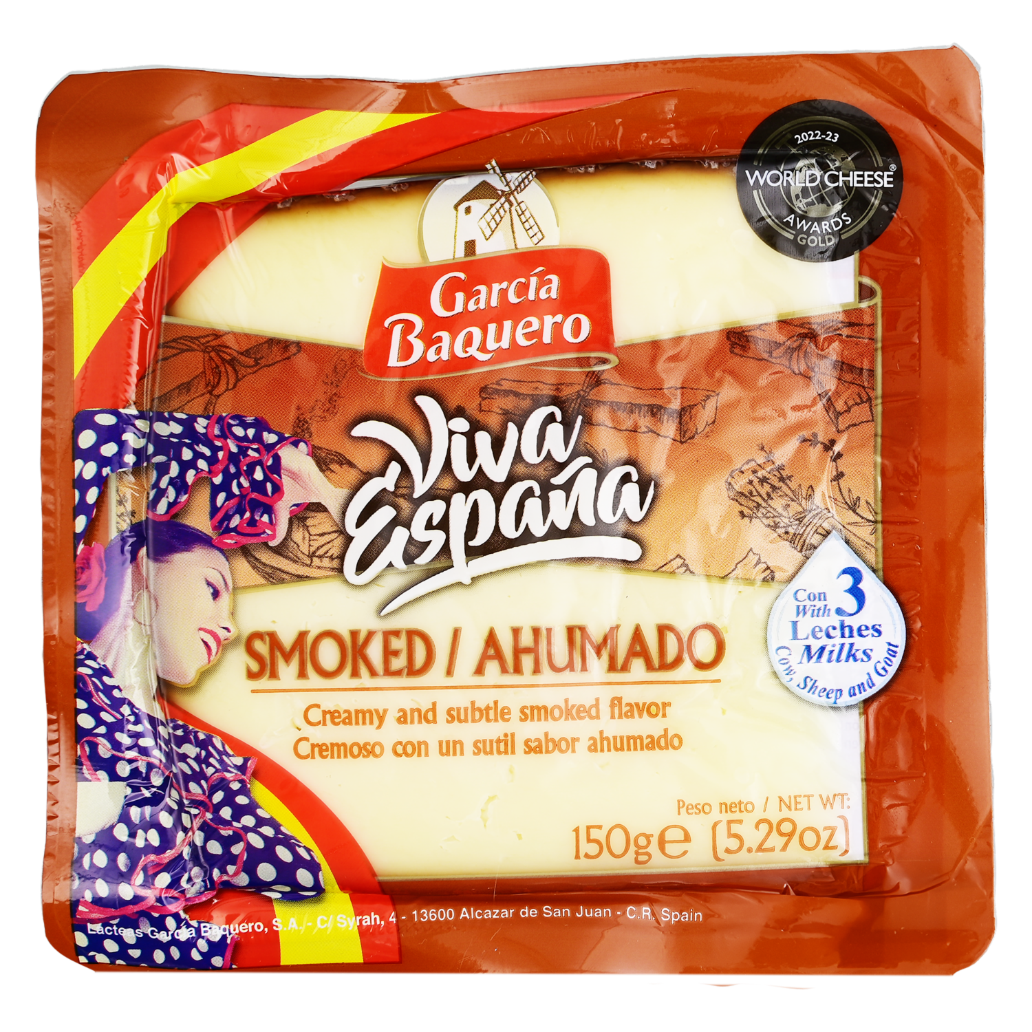 Queso Ahumado Viva España GARCÍA BAQUERO 150 G