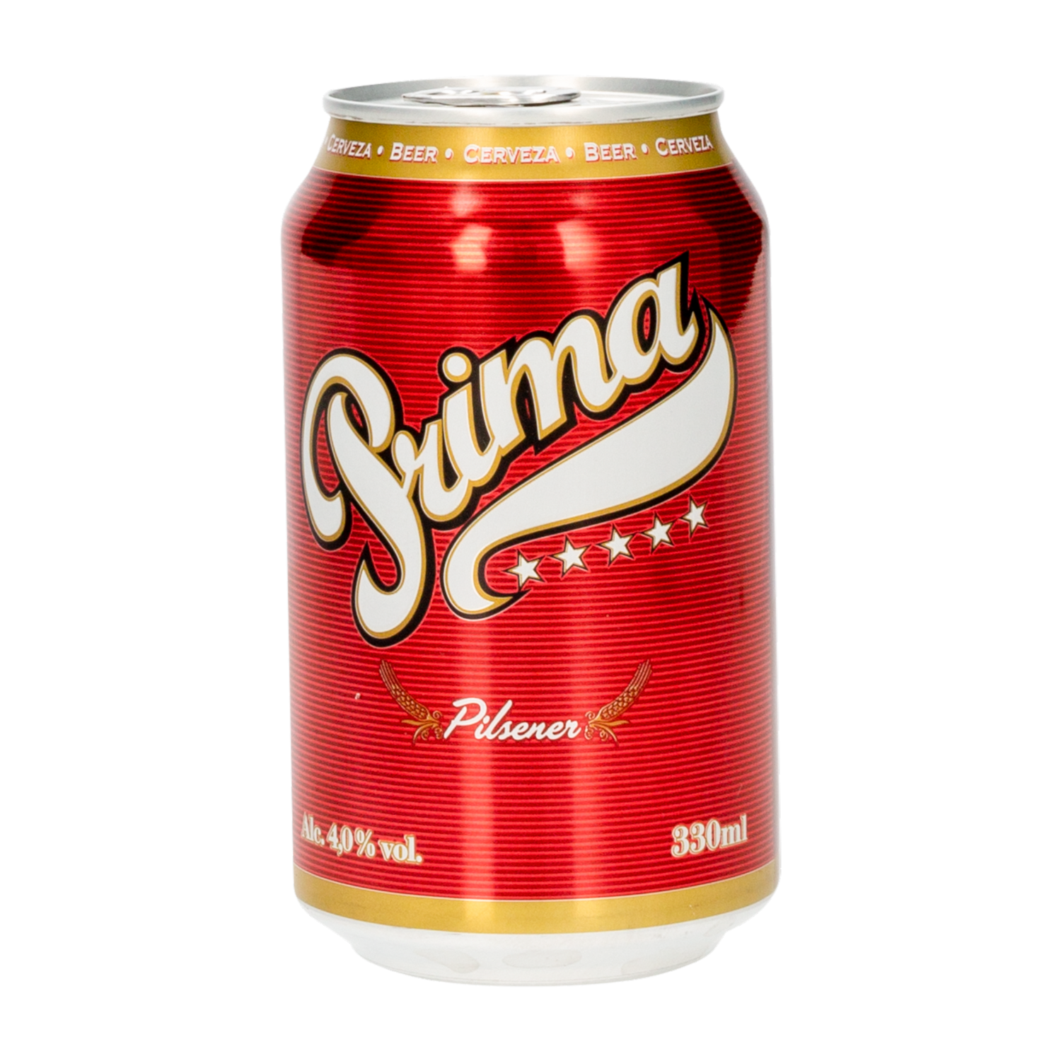 Cerveza Pilsener PRIMA 330 Ml