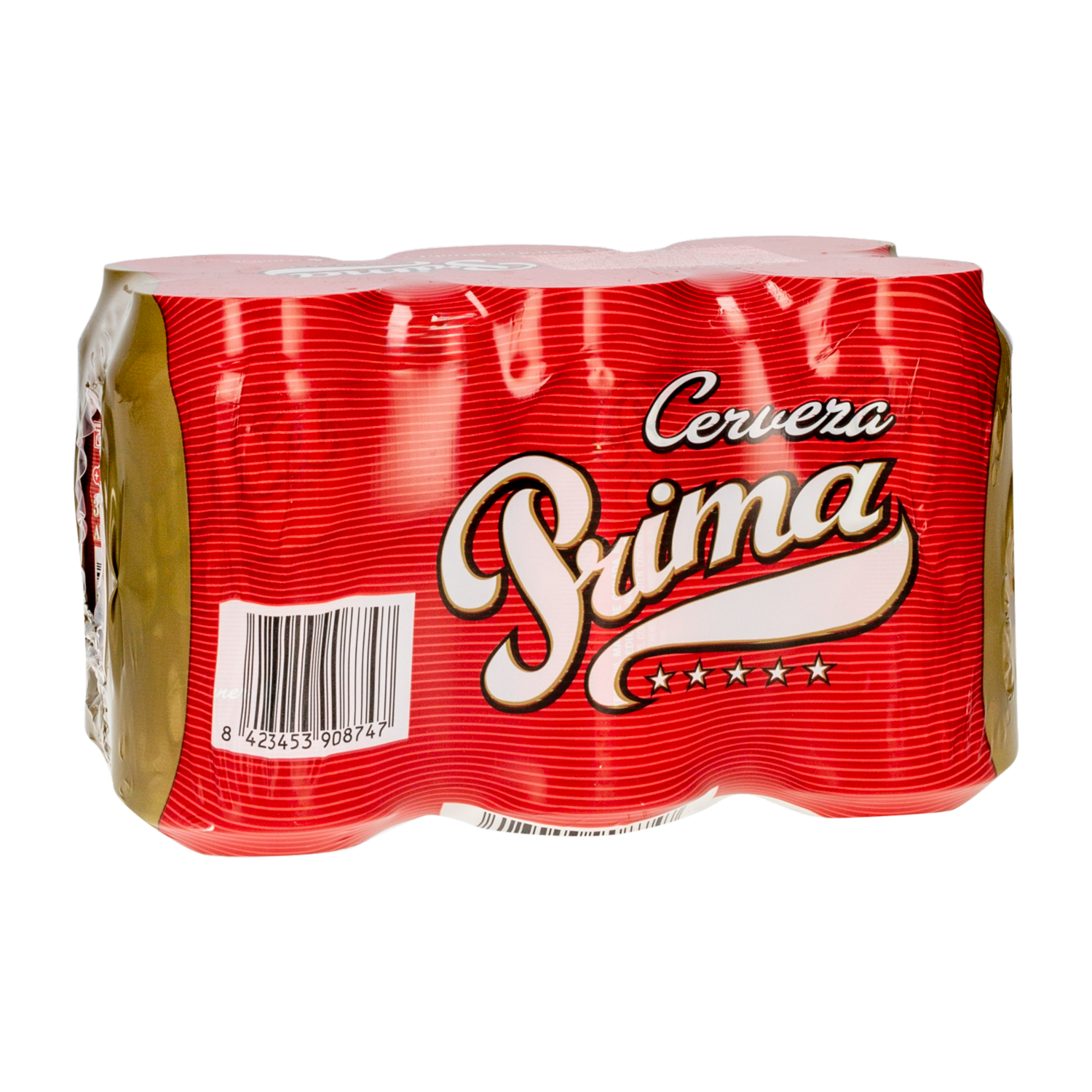 Cervezas En Lata PRIMA 6 X 330 Ml