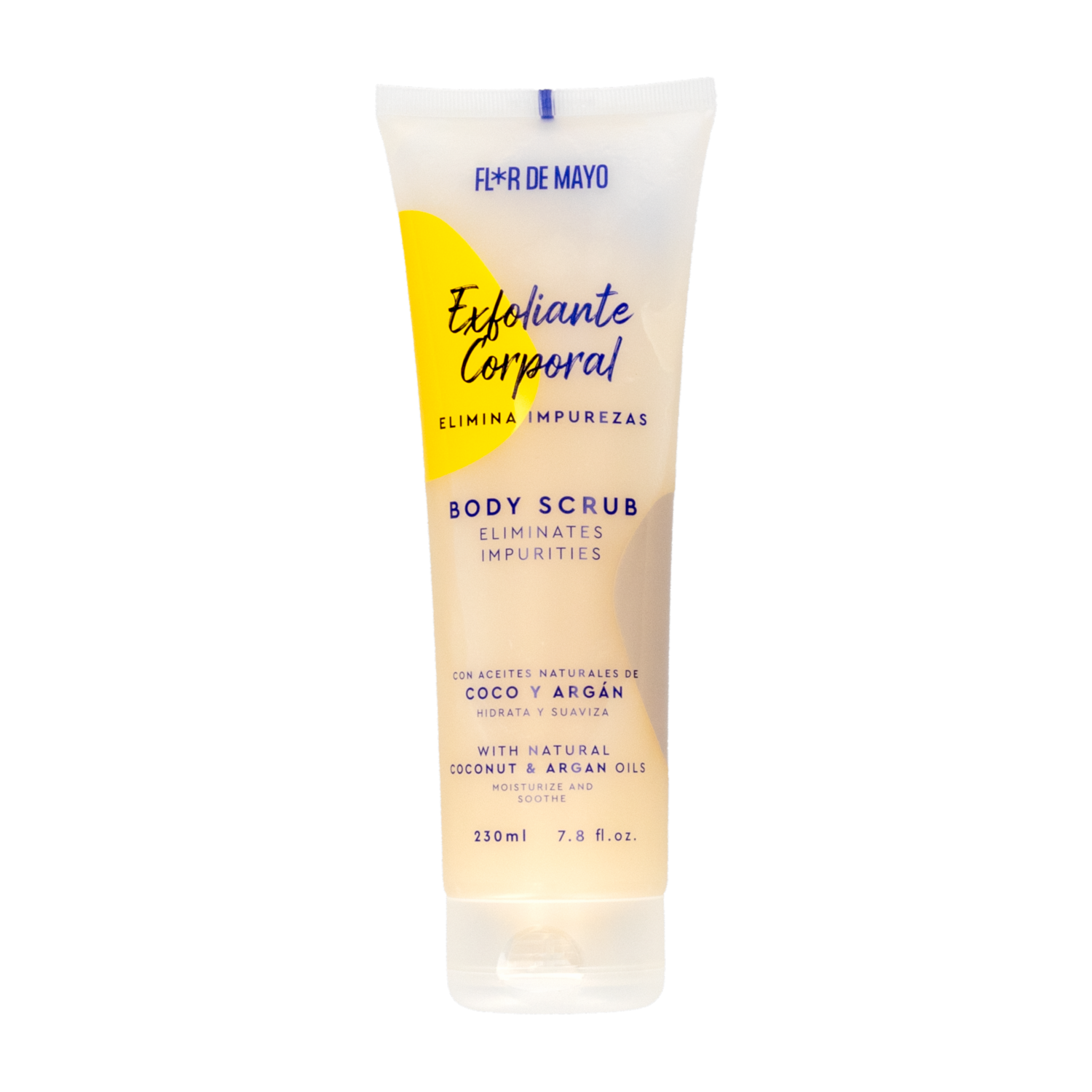 Exfoliante Corporal Con Coco Y Argán Nsoc01199-21Ec FLOR DE MAYO 230 Ml