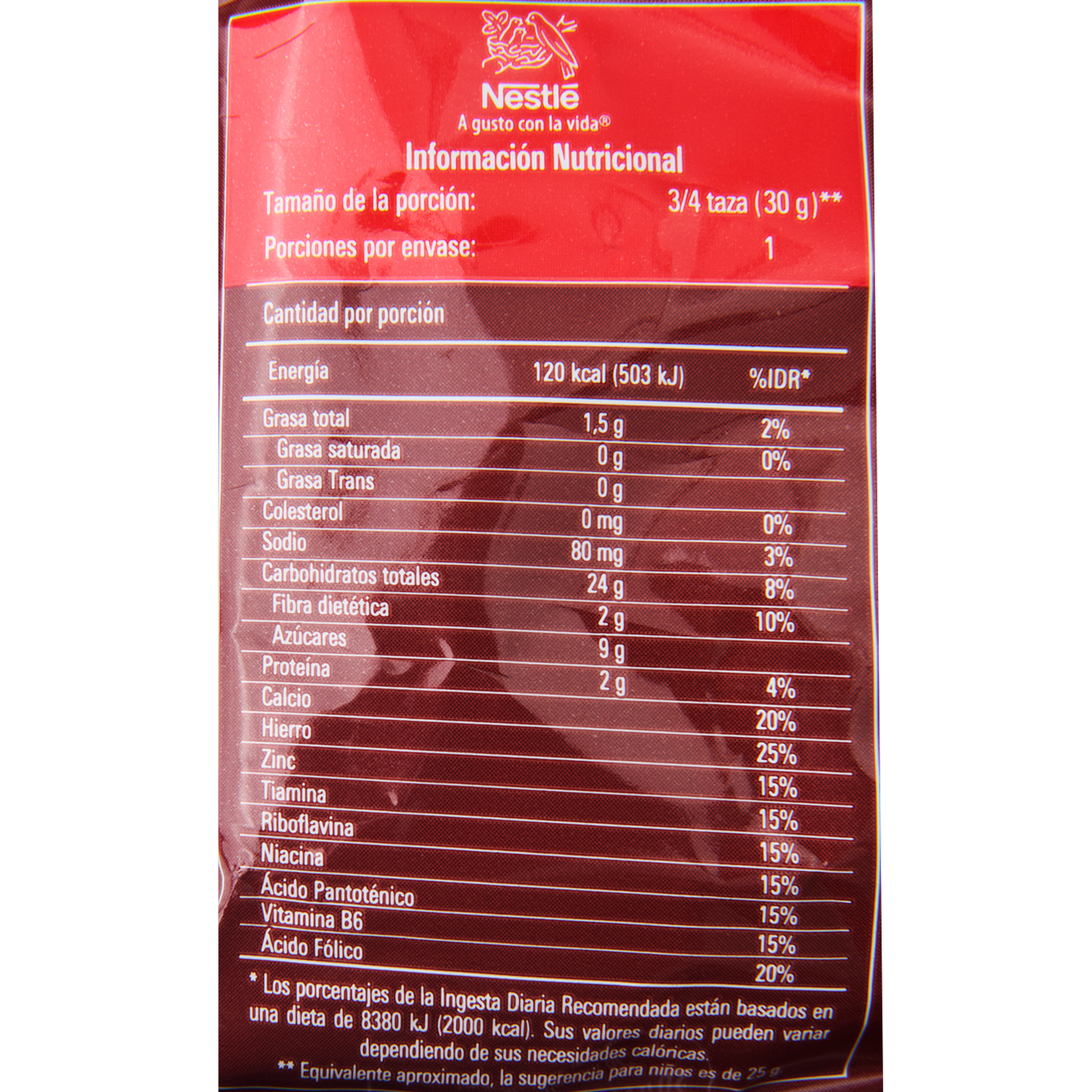 Cereal En Hojuelas Sabor A Chocolate CHOCAPIC 30 G