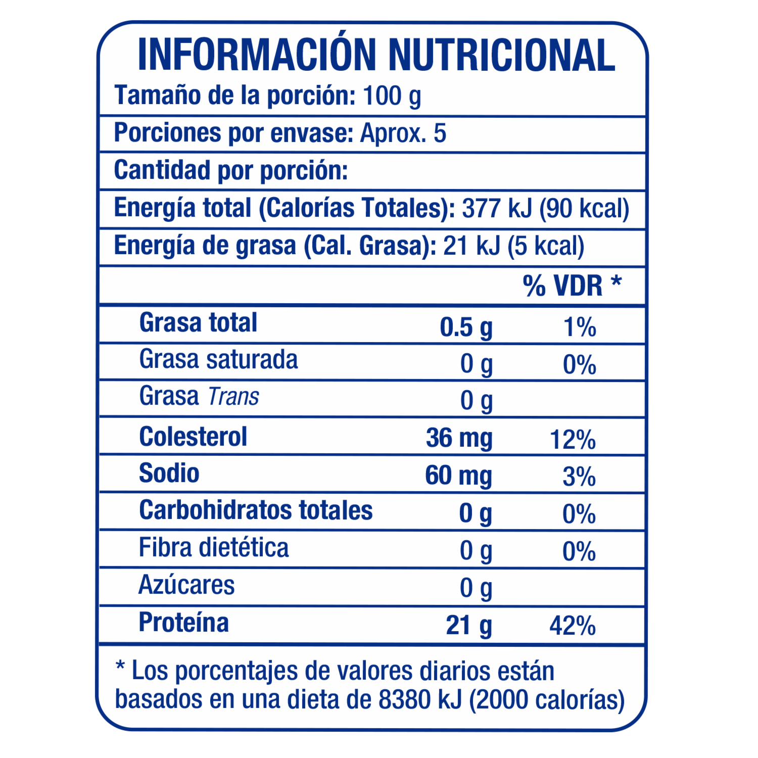 Dorado Congelado Filetes REAL 454 G