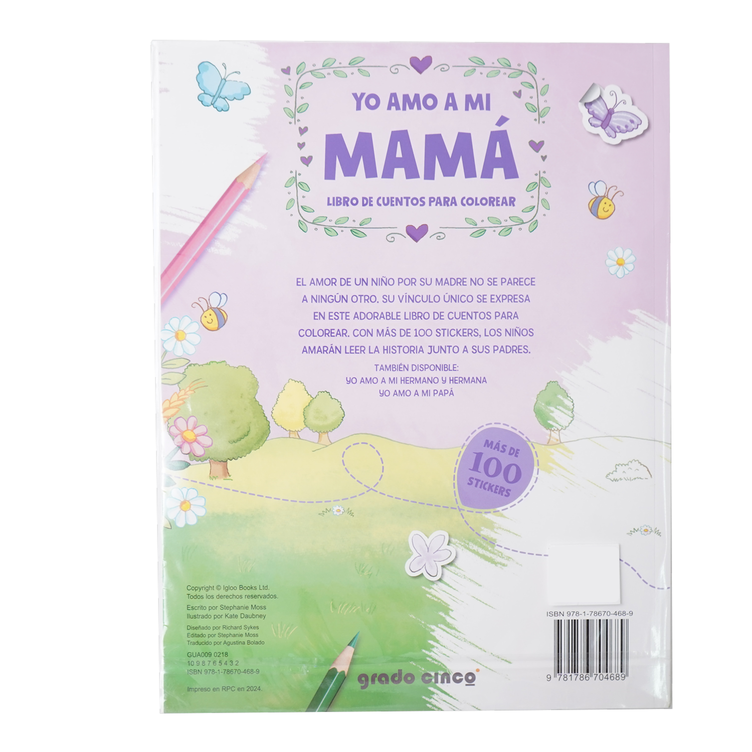Libros Yo Amo A Mi Mama EDARSI 98 Páginas