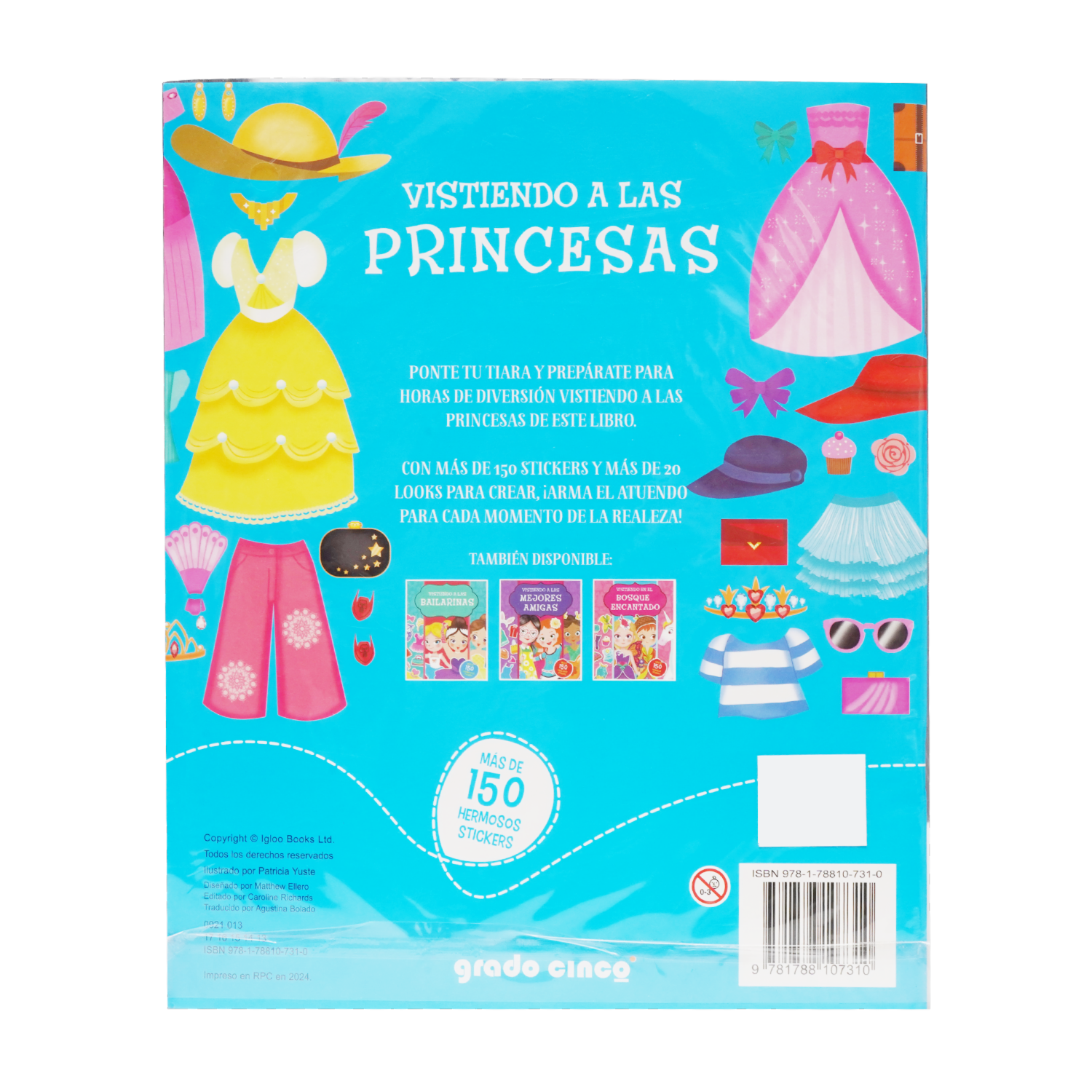 Libro Vistiendo A Las Princesas EDARSI 98 Páginas