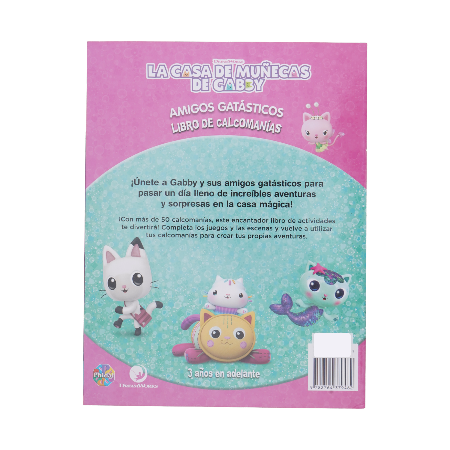 Libro La Casa De Muñecas De Gabby Amigos Gatasticos PHIDAL 16 Páginas