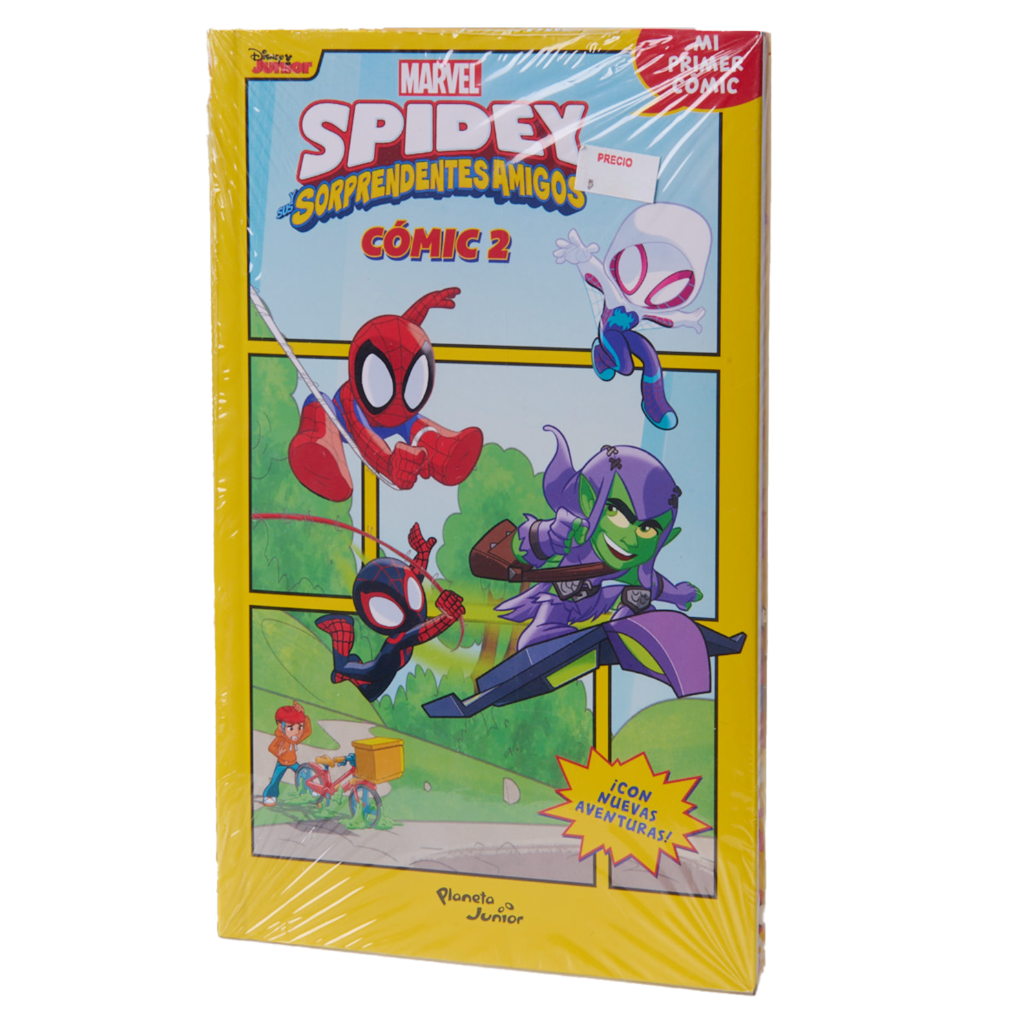 Libro Spidey Y Sus Sorprendentes Amigos. Comic 2 PLANETA JR 15 Páginas