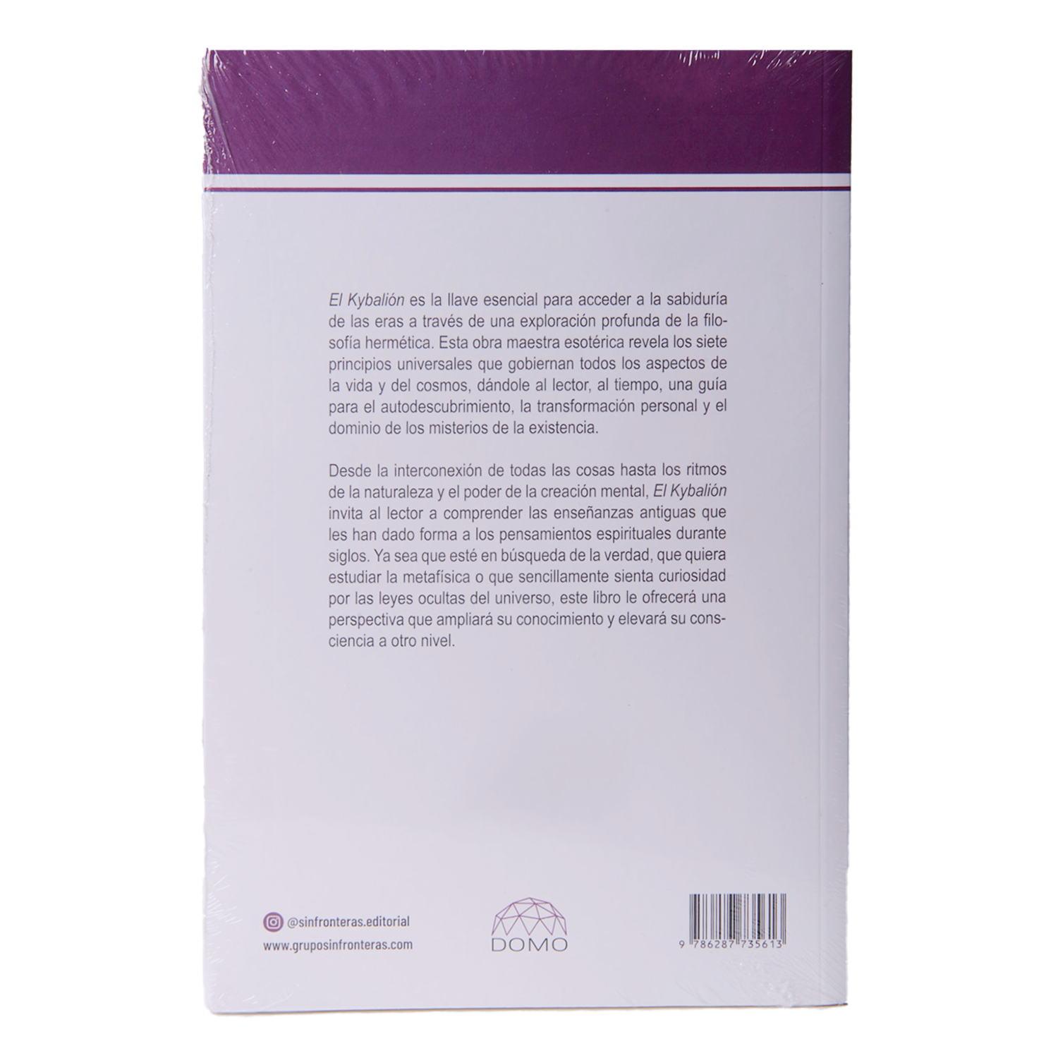 Libro El Kybalion DOMO 153 Páginas