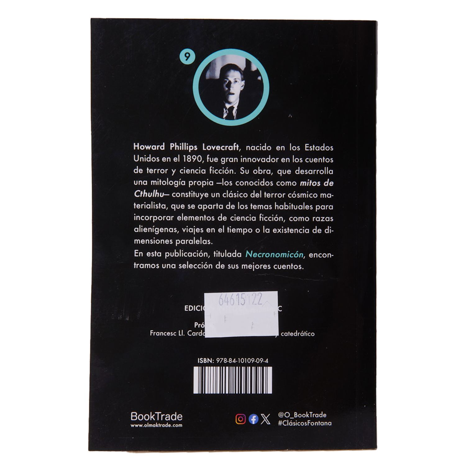 Libro Necronomicon FONTANA 160 Páginas