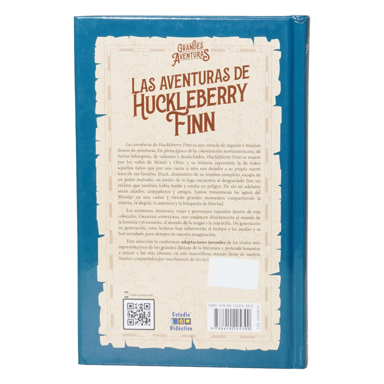 Libro Huckleberry Finn EDIMAT 175 Páginas