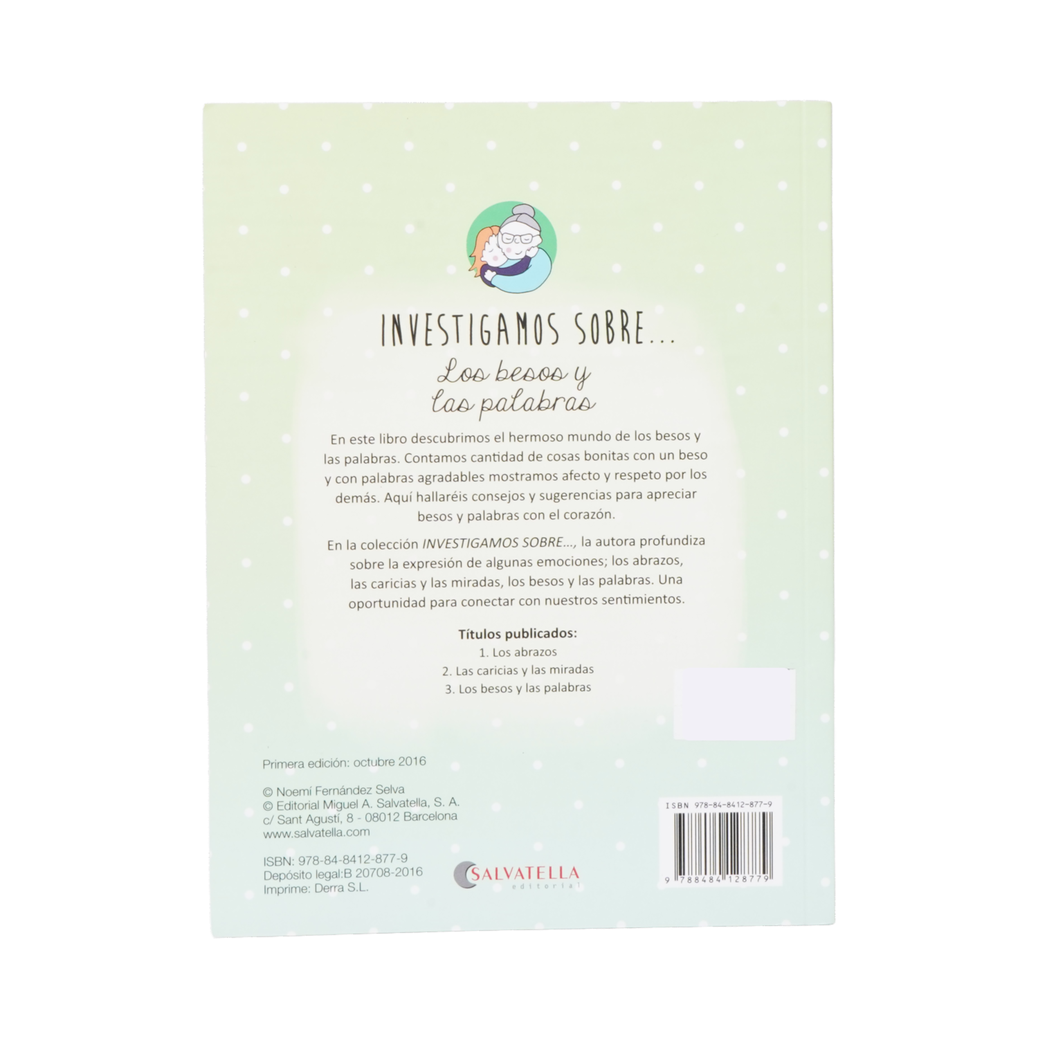 Libro Los Besos Y Las Palabras MR.BOOKS 32 Páginas