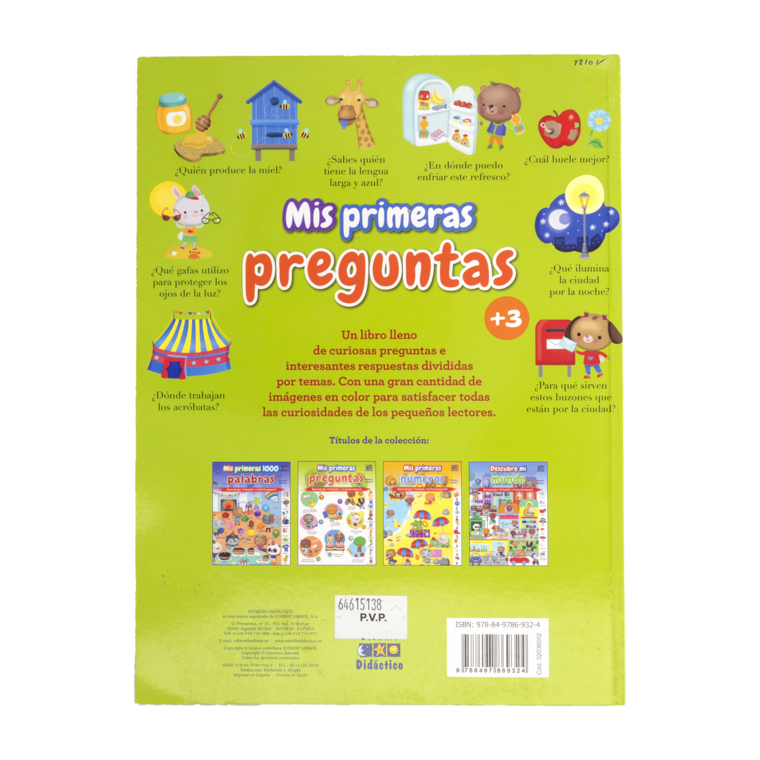 Libro Primero Preguntas EDITORIAL ALMA 24 Páginas
