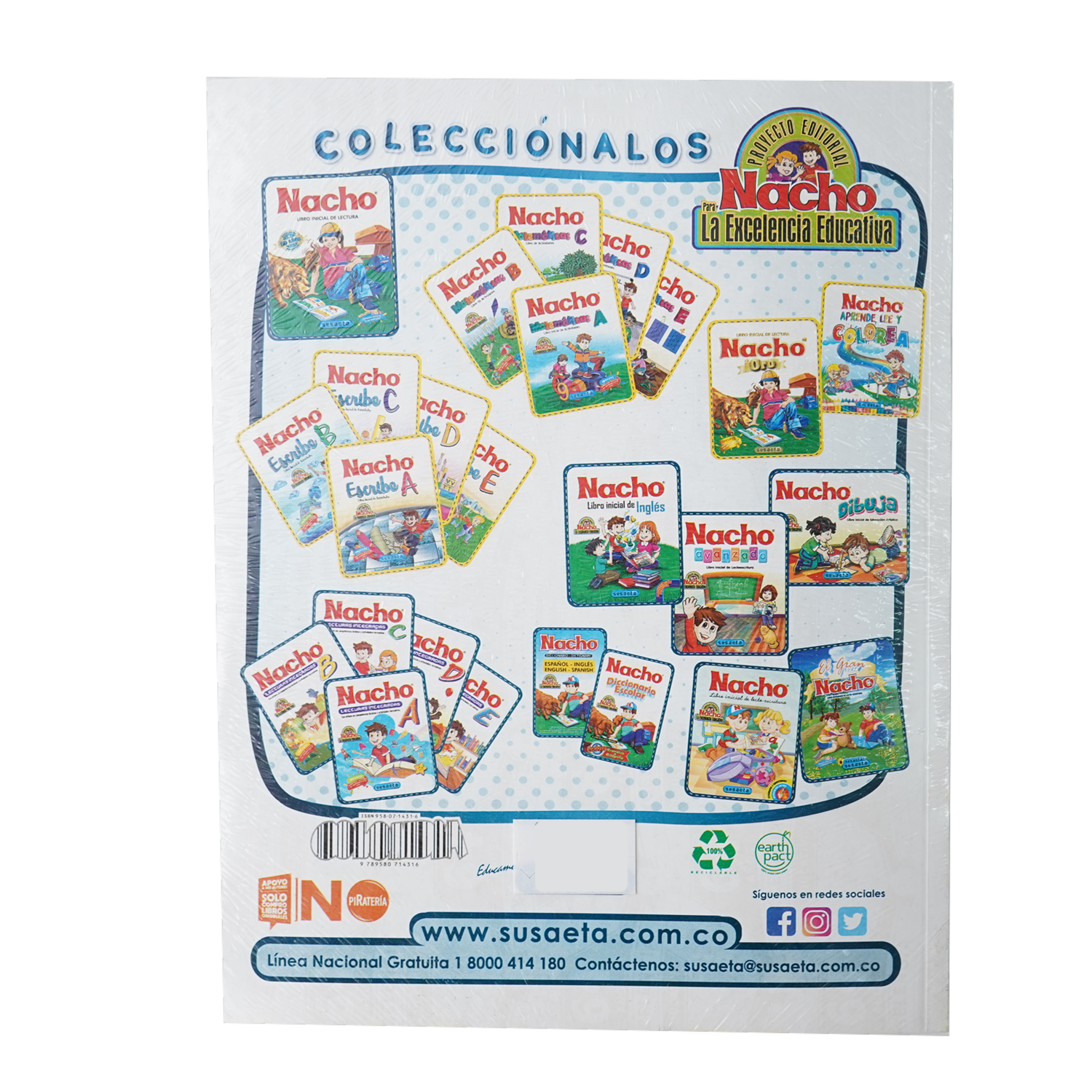 Libros Nacho Avanzado LATINBOOKS 112 Páginas