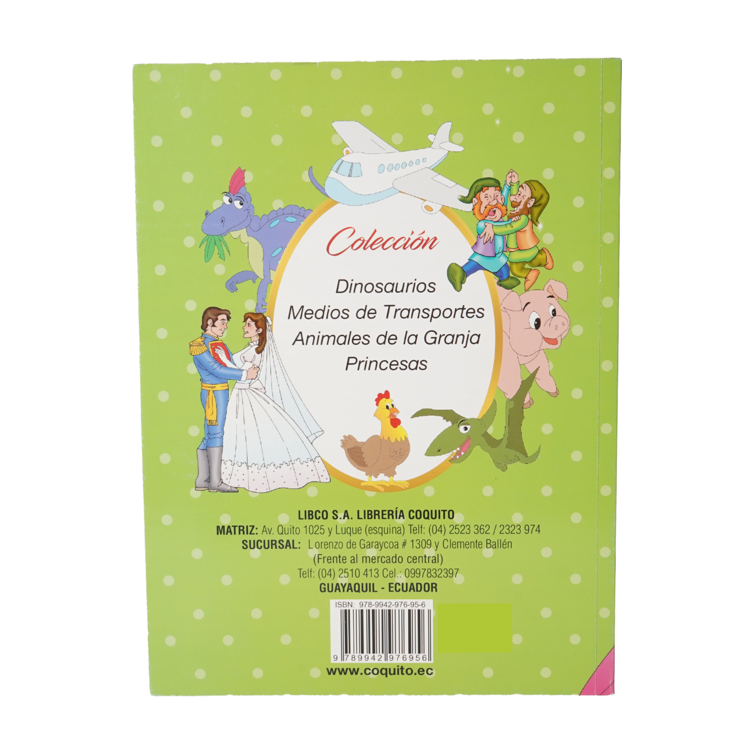 Libro Gran Libro Para Colorear COQUITO 152 Páginas