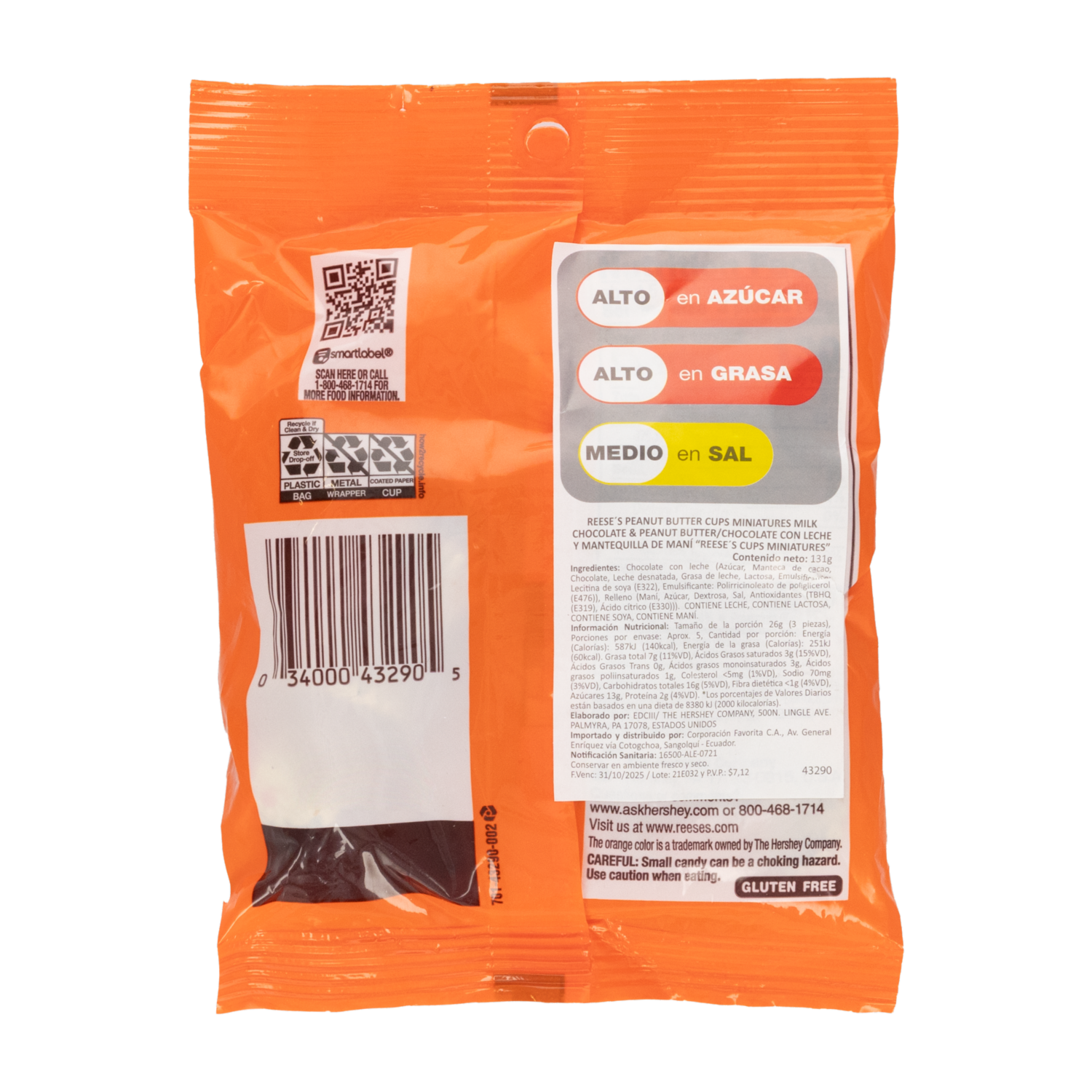 Chocolate Mini Cups Reese’s HERSHEY’S 131 G