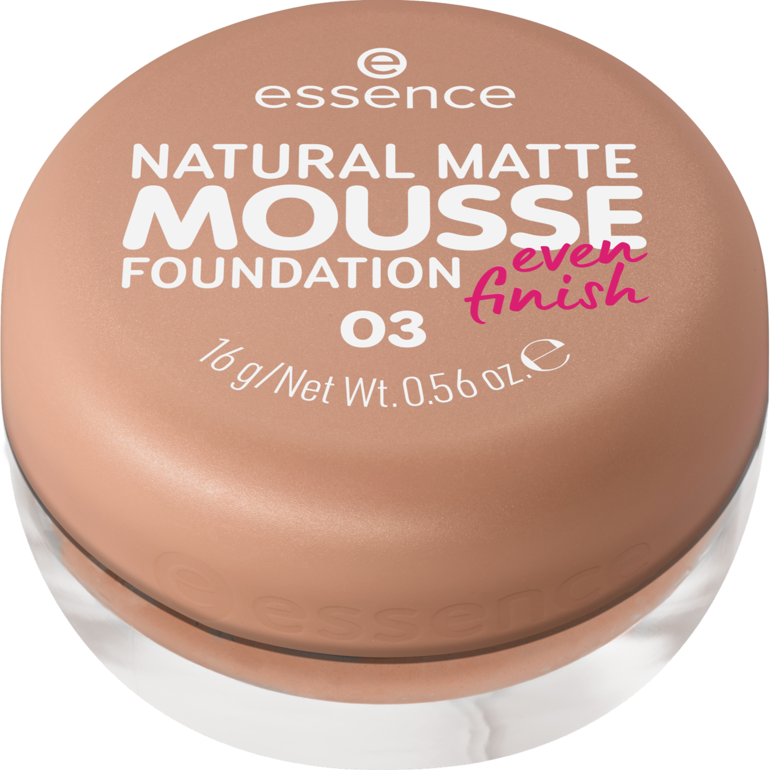 Base De Maquillaje Natural Matte Mousse Foundation ESSENCE