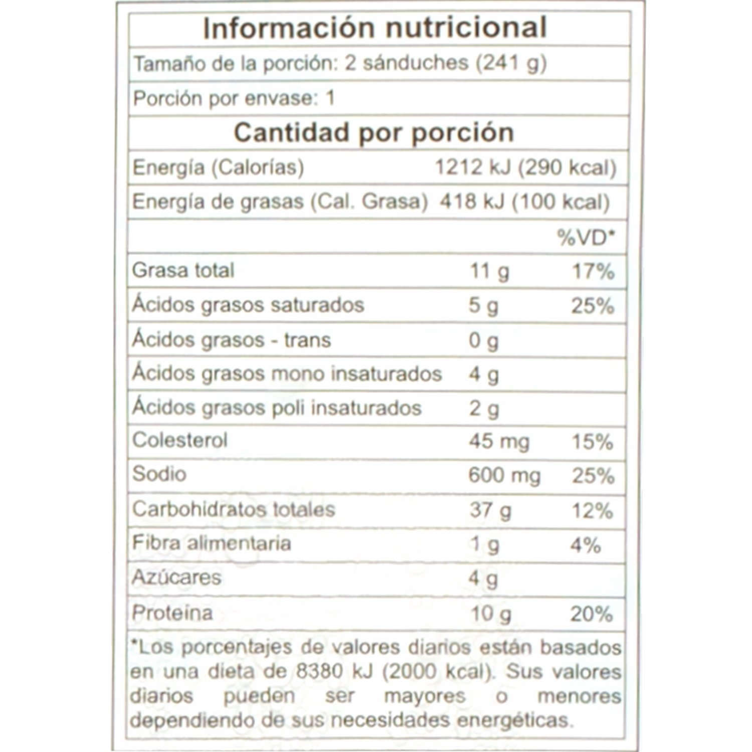 Tortilla Rellena Tocino Queso Huevo HOT POCKETS 241 G